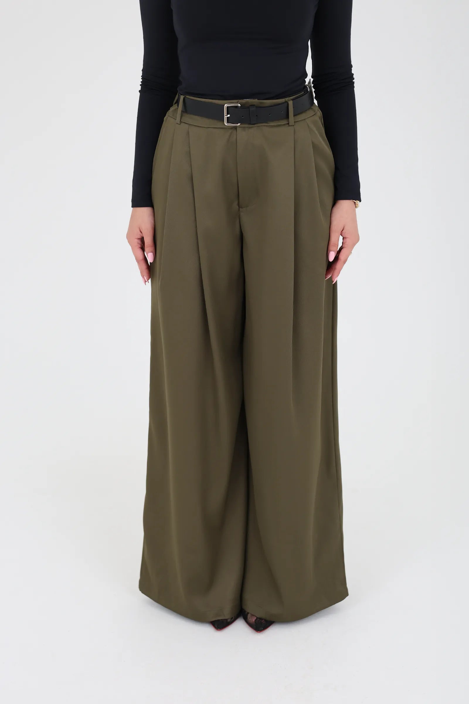 Pantallona flowy wide