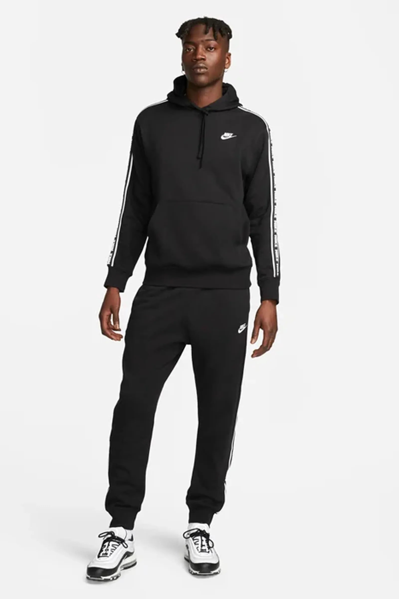 Set nike club fleece men's graphic hooded FB7296-010