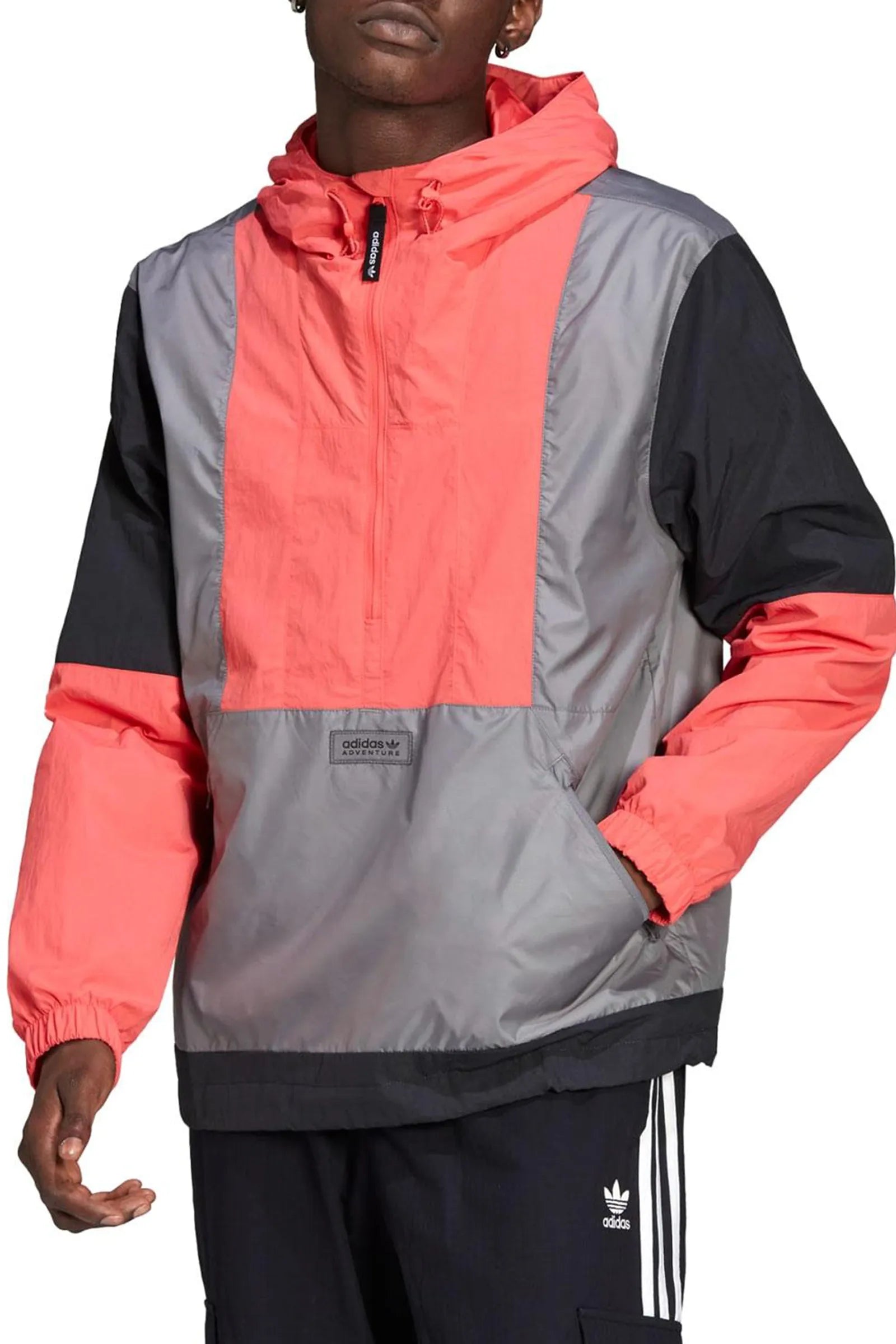 JAKNE adidas Adventure Blocked Windbreaker Grau