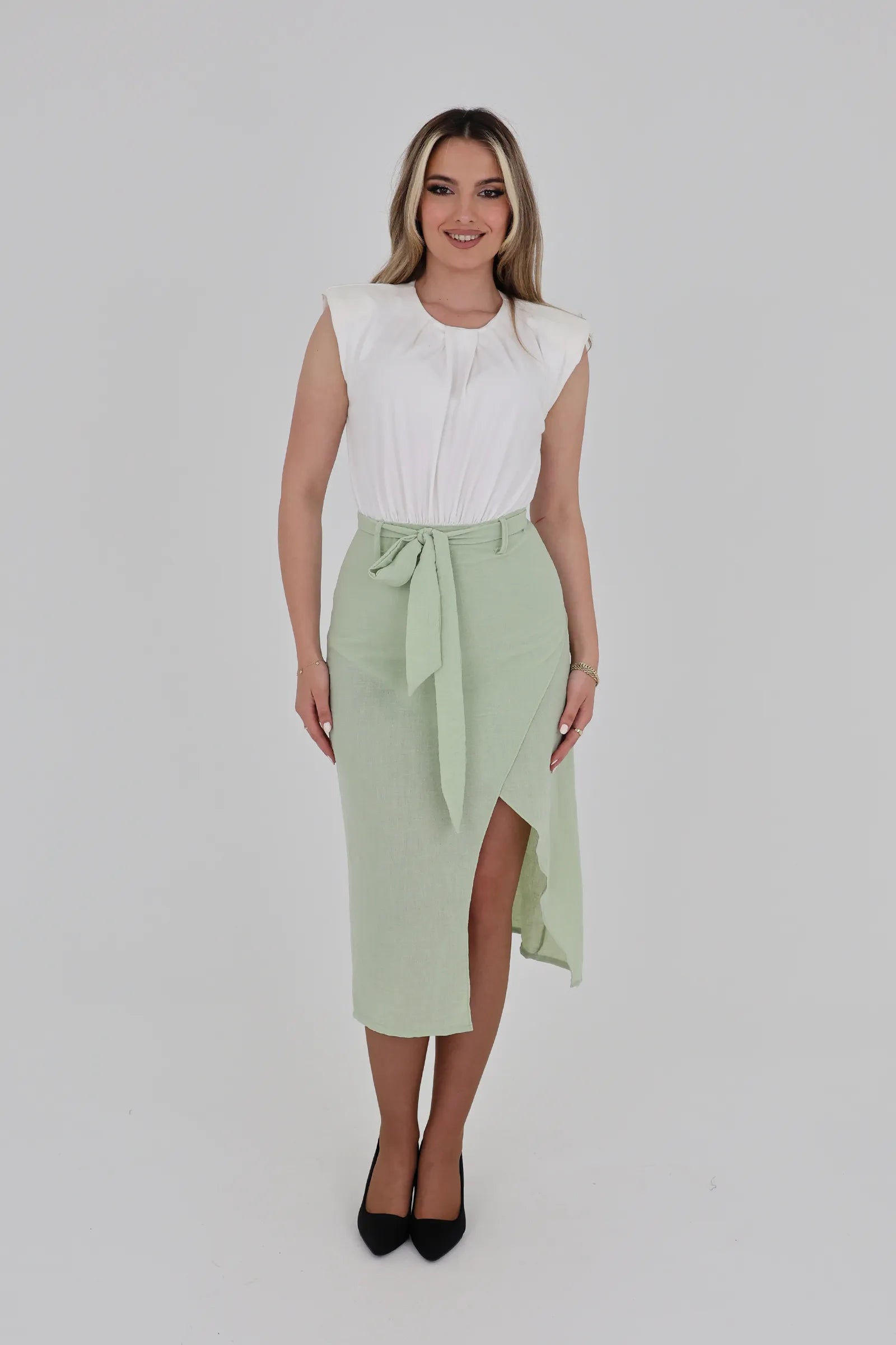 Fustan asymmetric