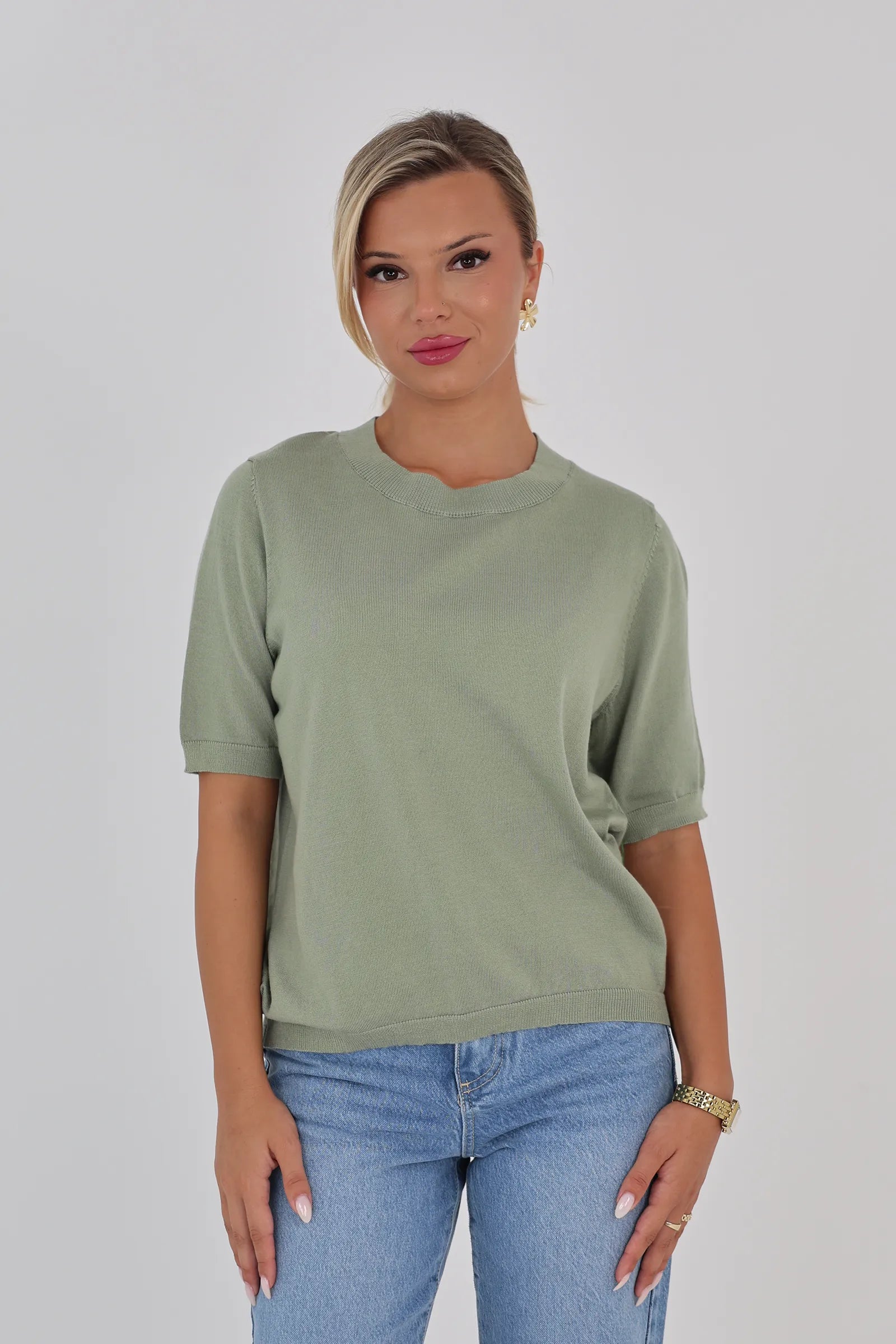 Maice knit tee