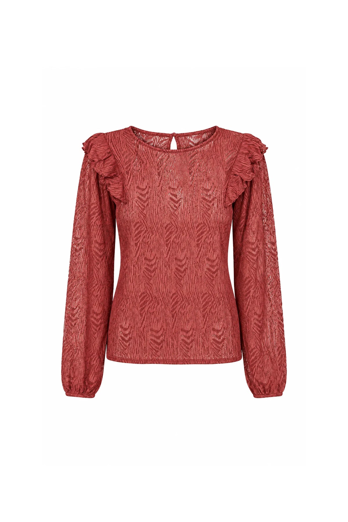 Bluze red burnout