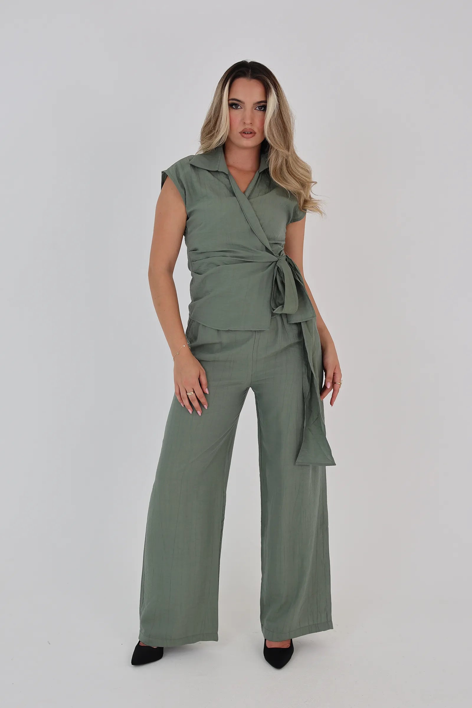 Jelek v neck side tie