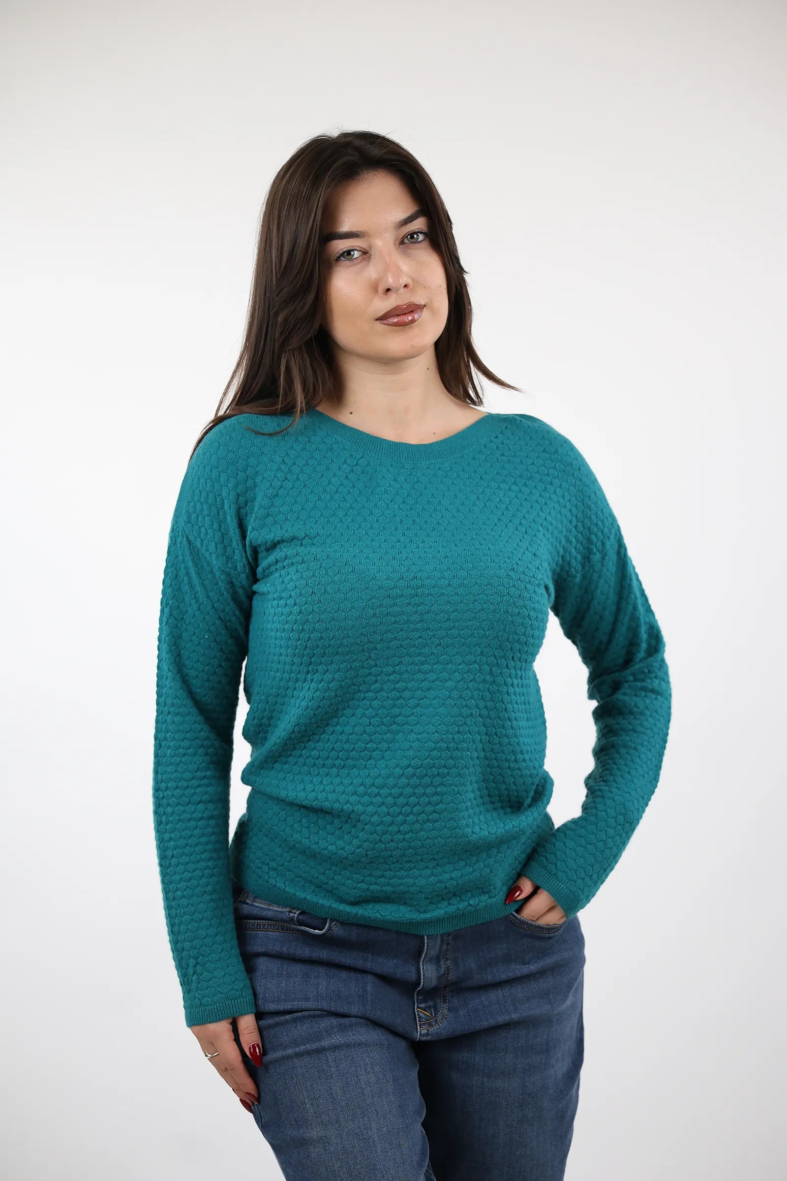 BLUZË Honeycomb Knit