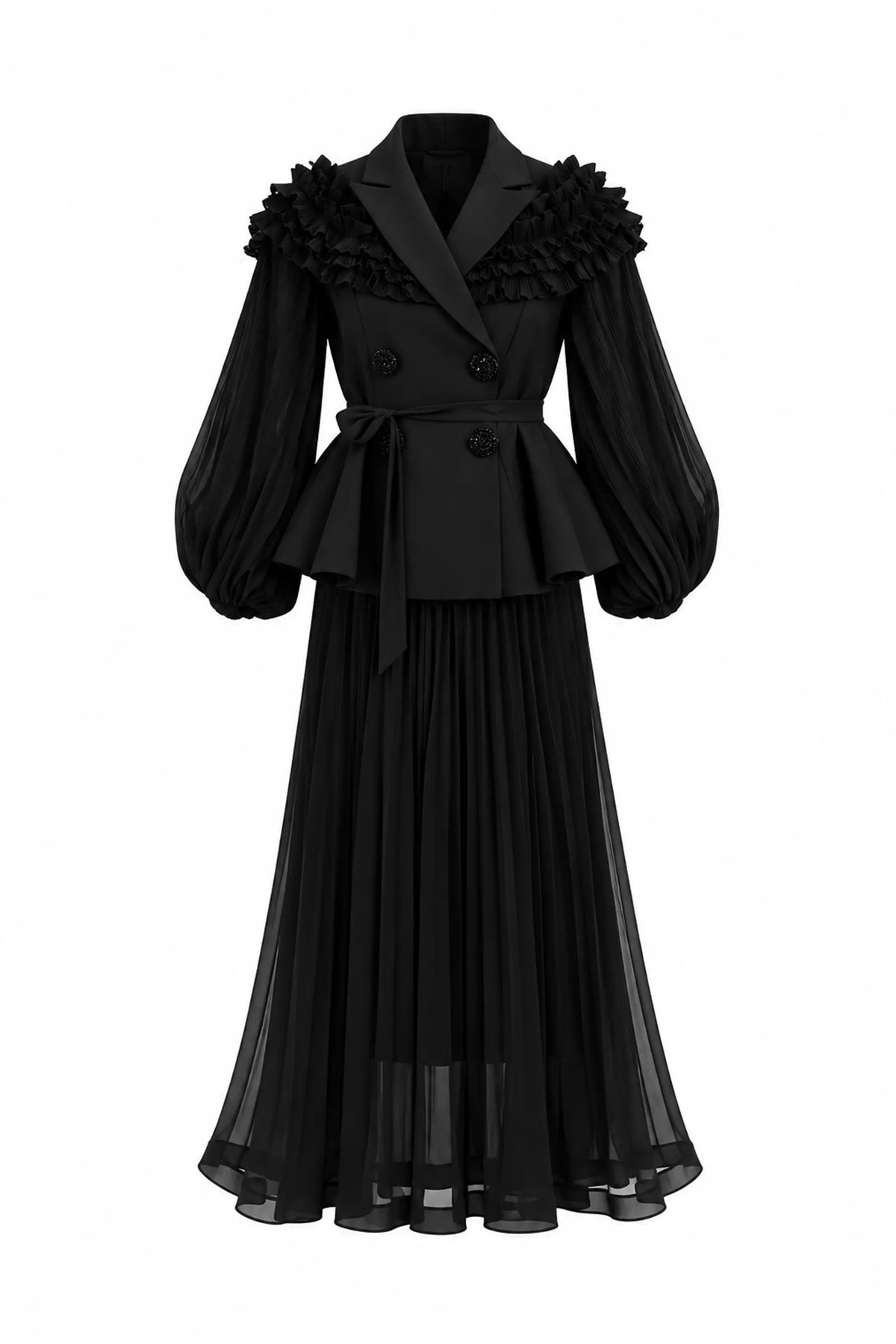 Set black two piece