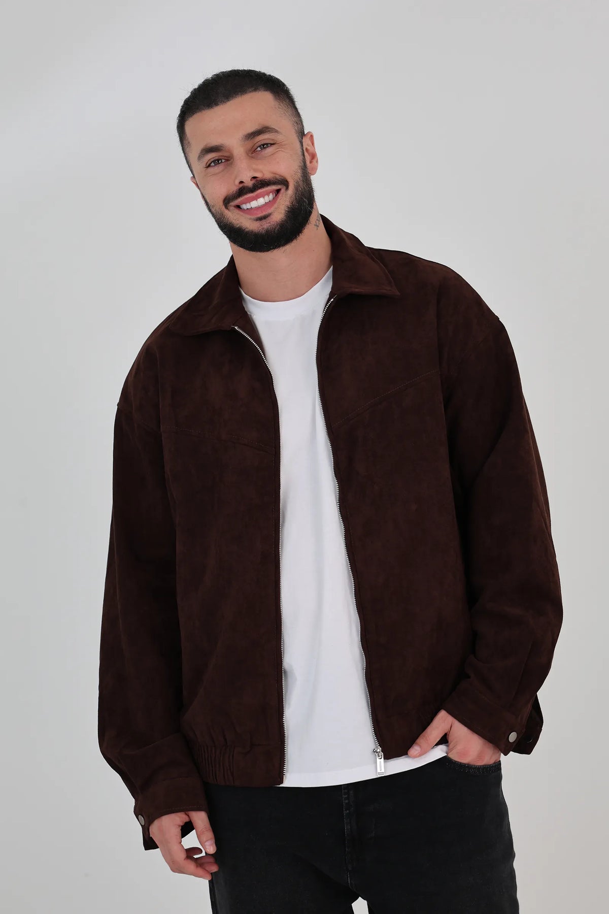 Jakne suede jacket