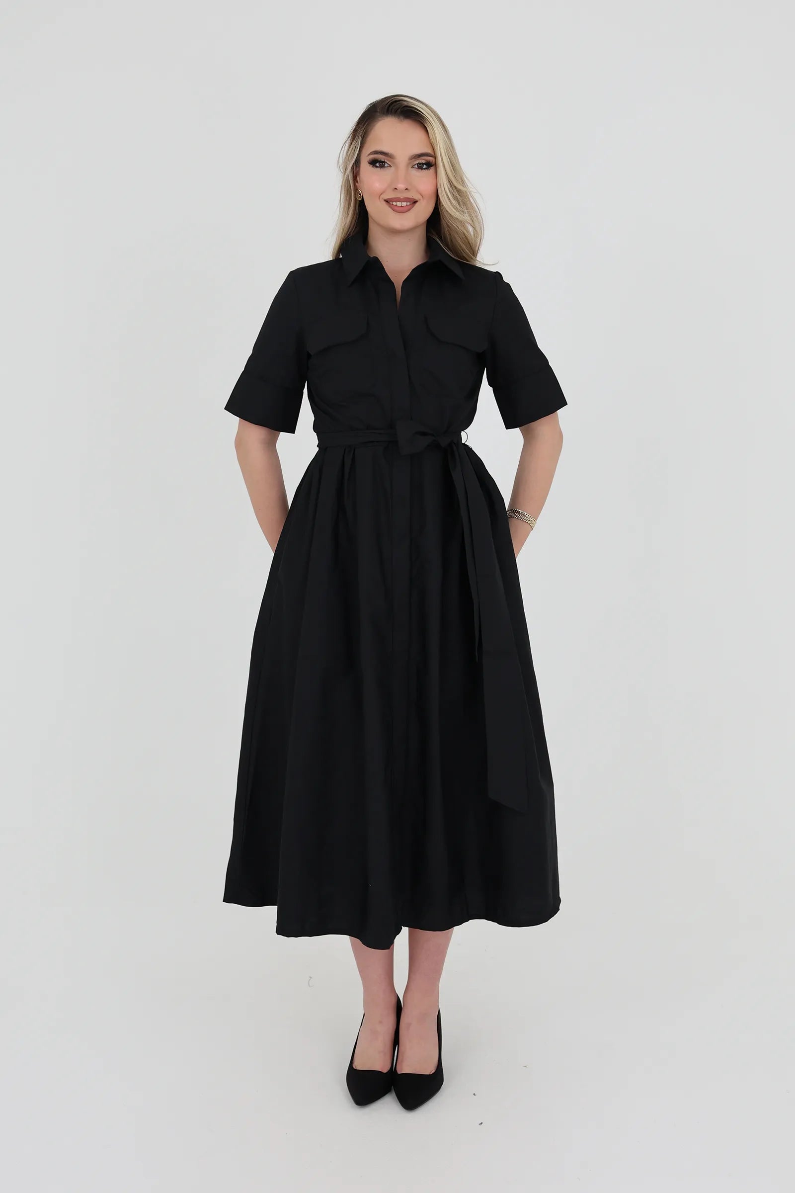 Fustan belted shirt