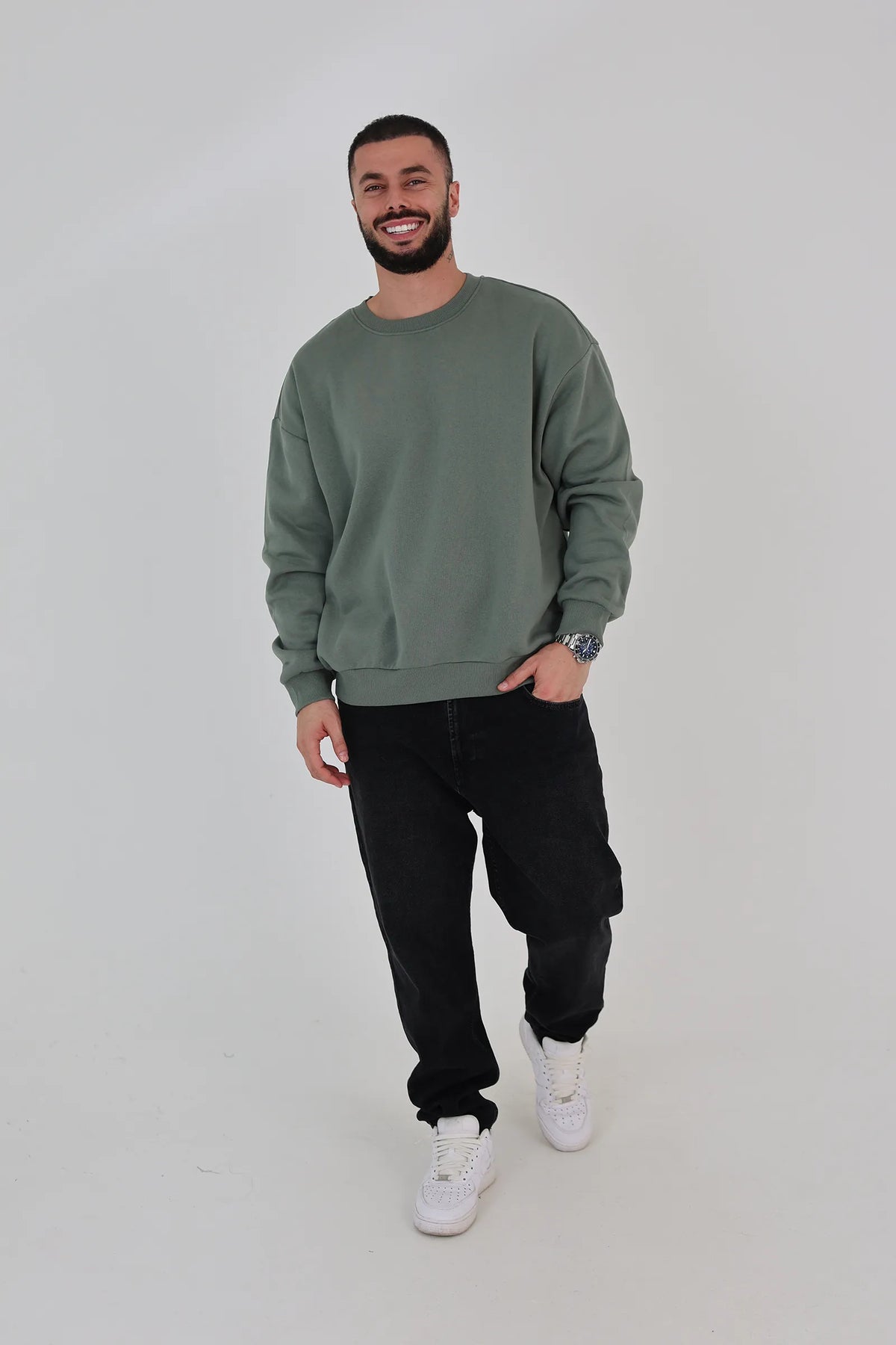 Duks  ribbed cuffs and hem