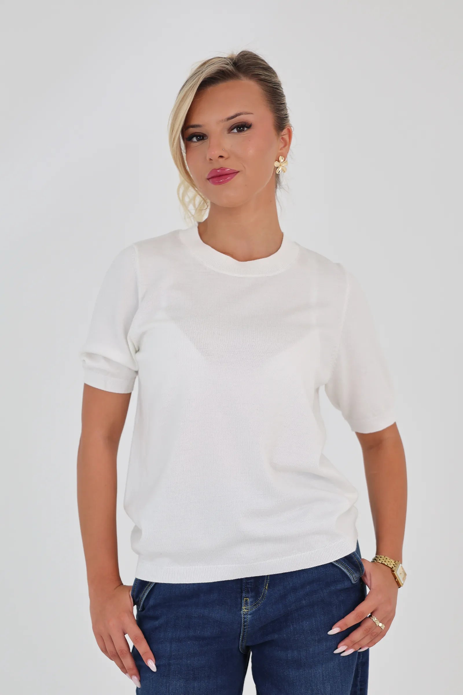 Maice knit tee