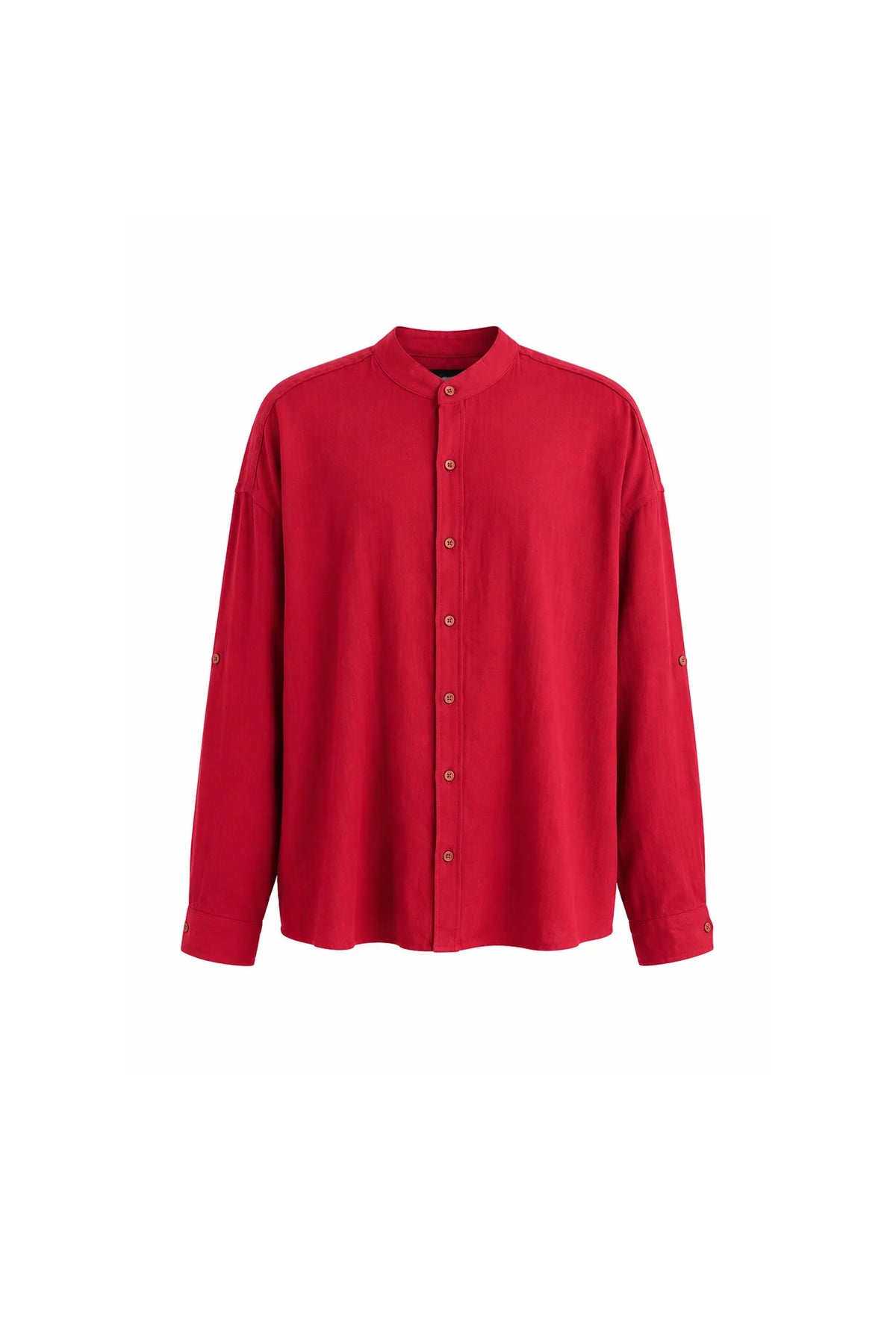 Kemishe mandarin collar