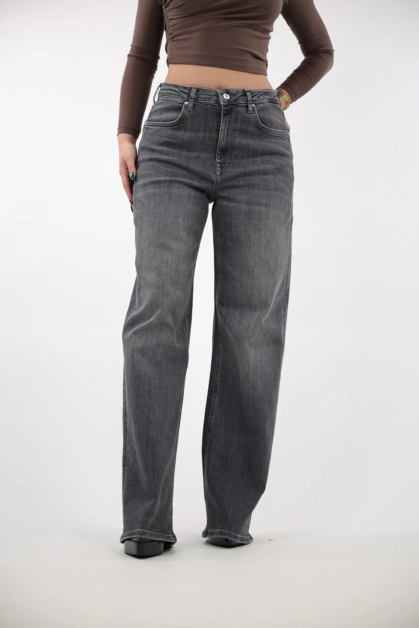 FARMERKA  gray must Jeans