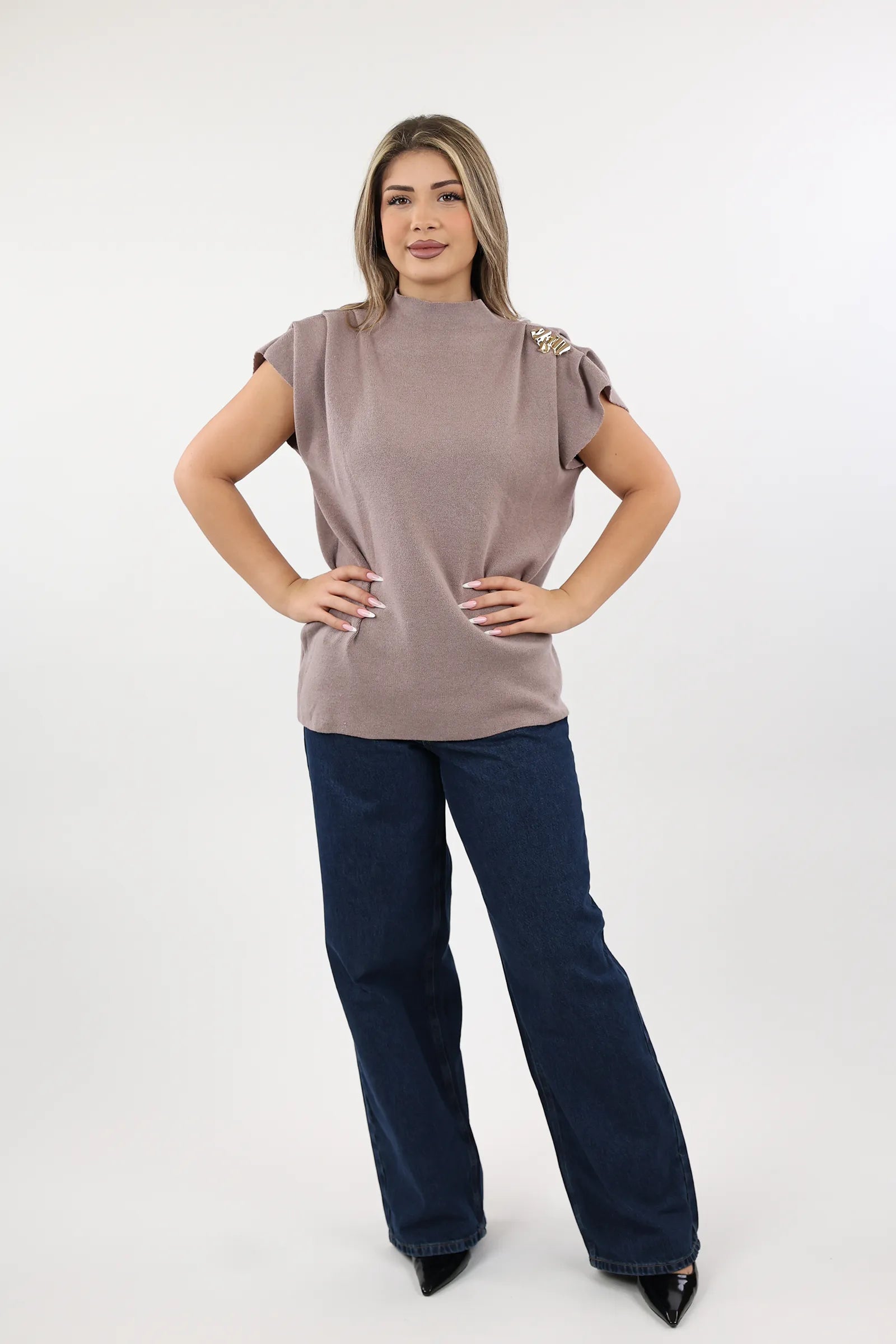 MAICË CAP SLEEVE TOP