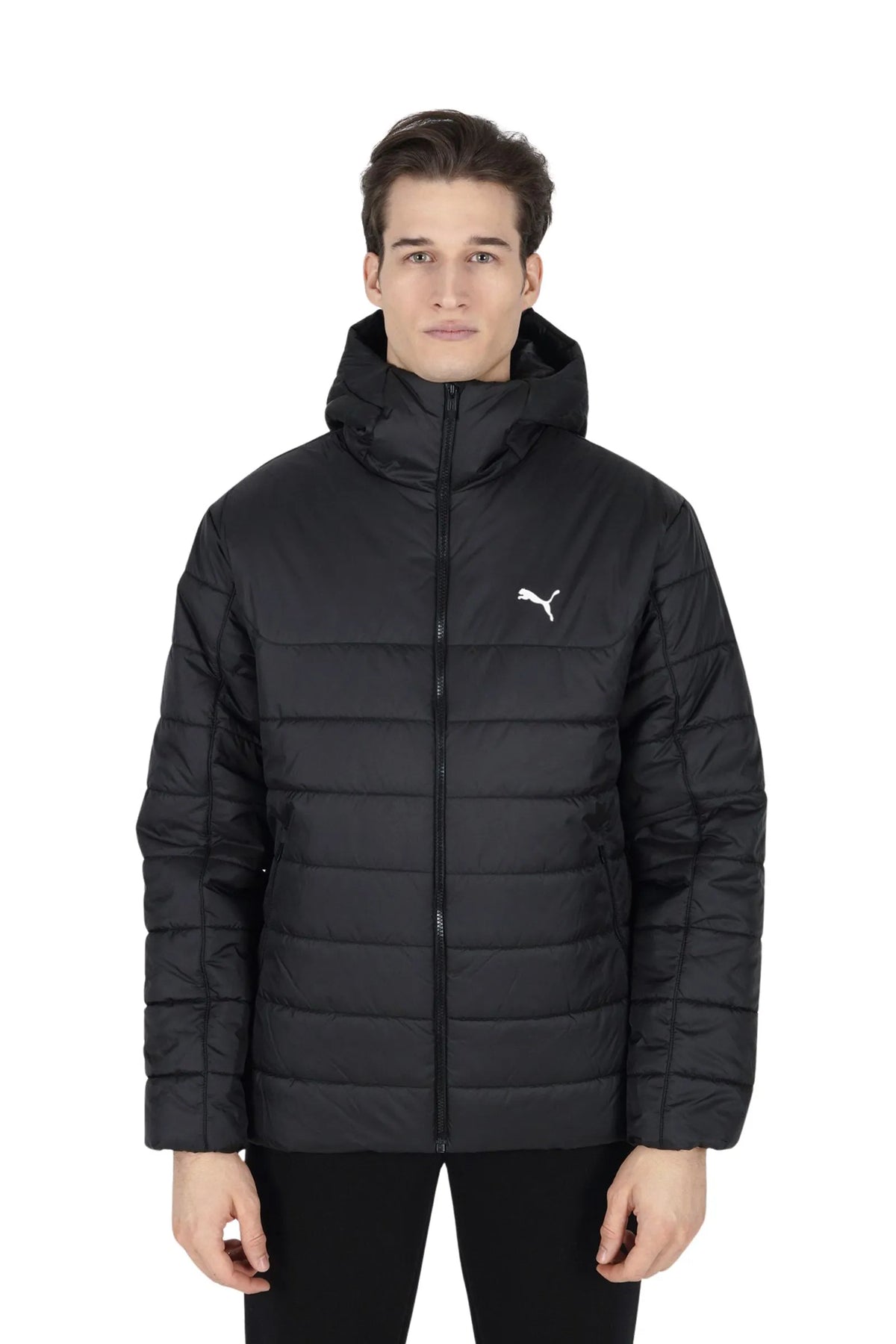 Jakne puma essentials hooded padded 685211-01
