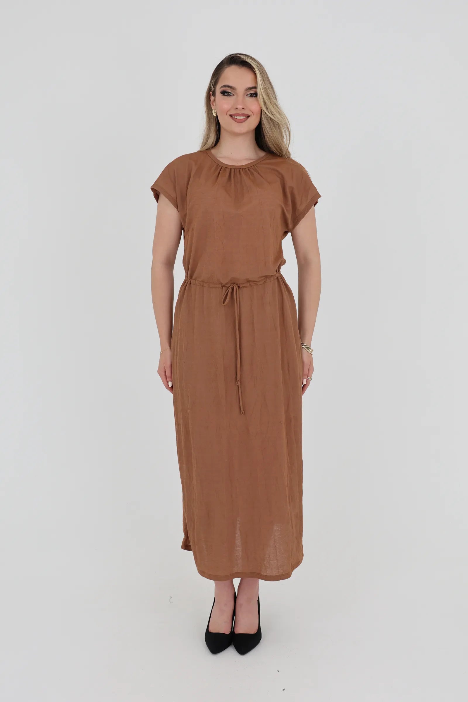 Fustan earth tone