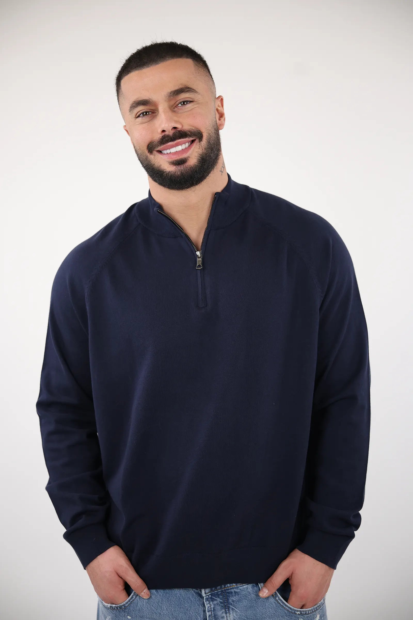 XHEMPER Half-Zip Jumper