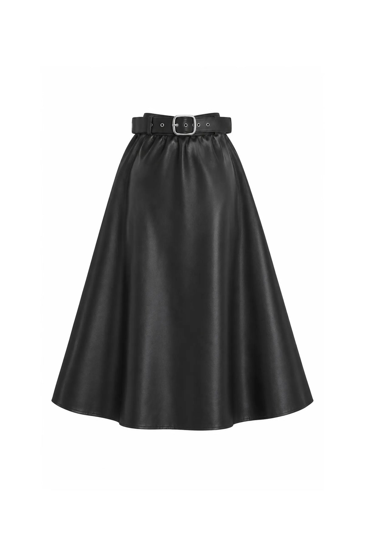 Fund belted faux