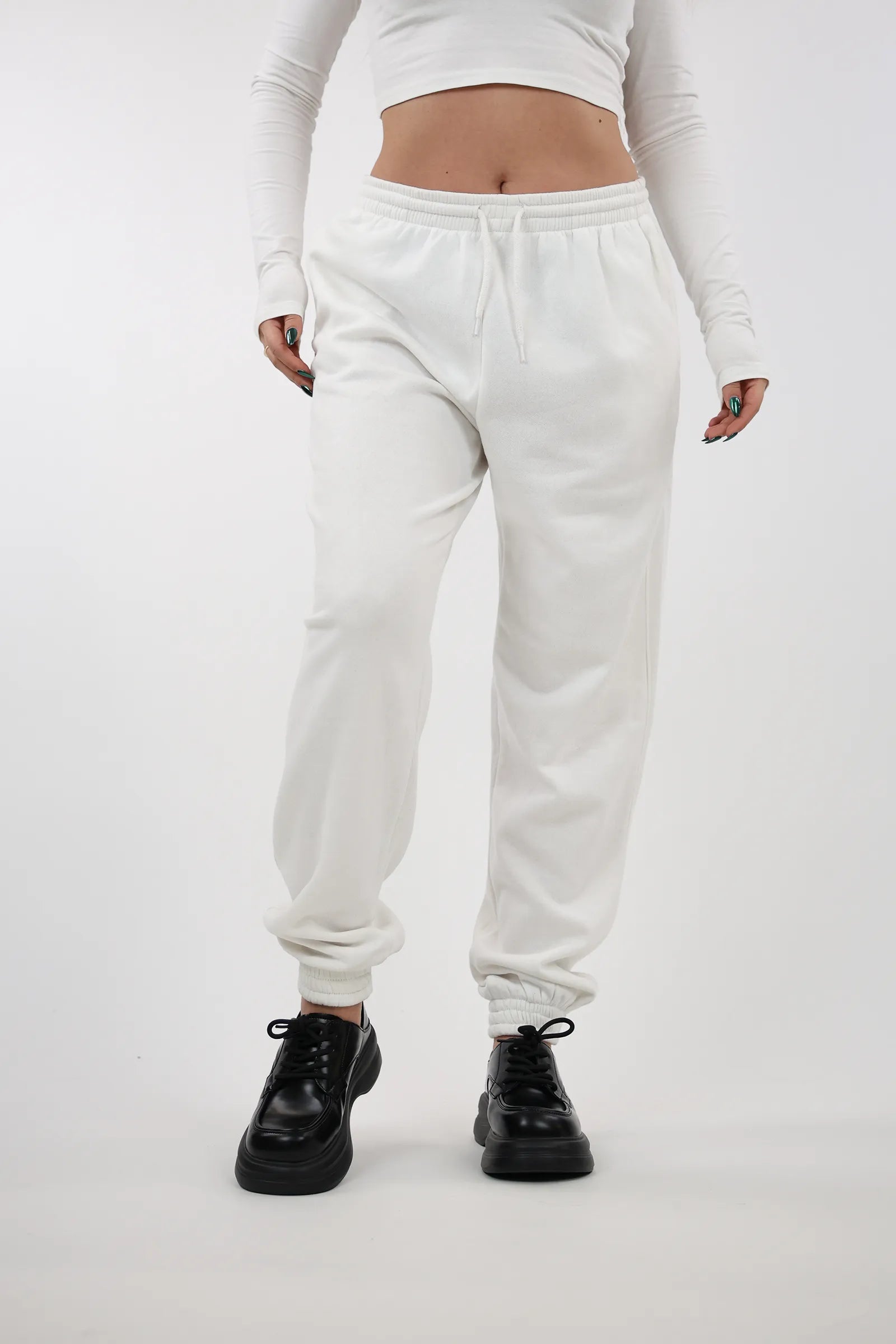 TRENERKA elastic waist fleece