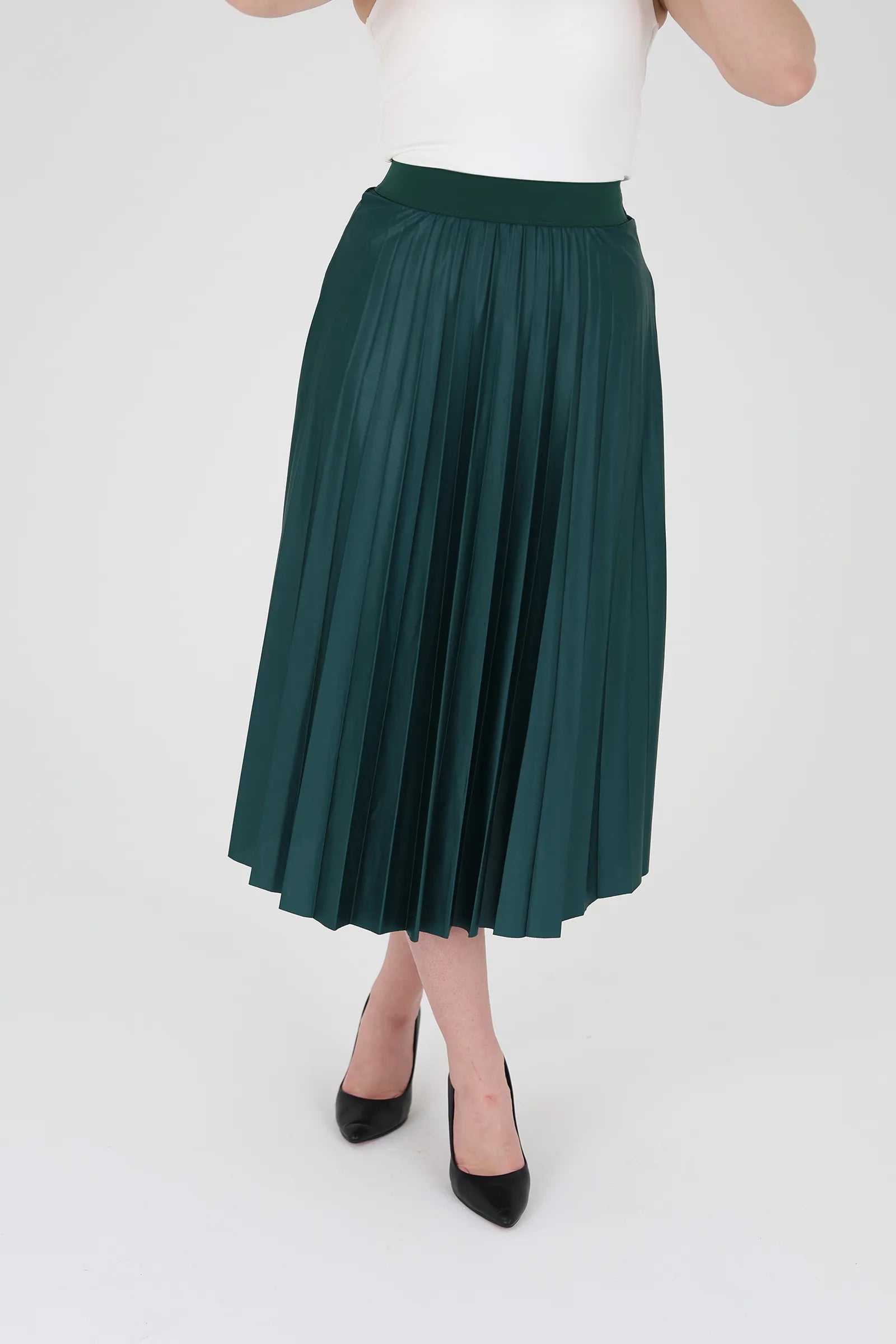 Fund pleated chiffon