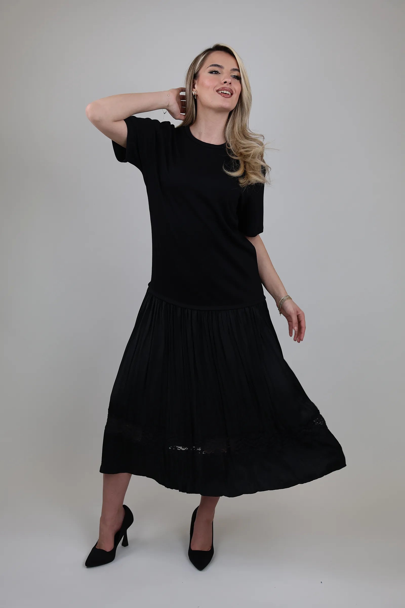Fustan casual midi