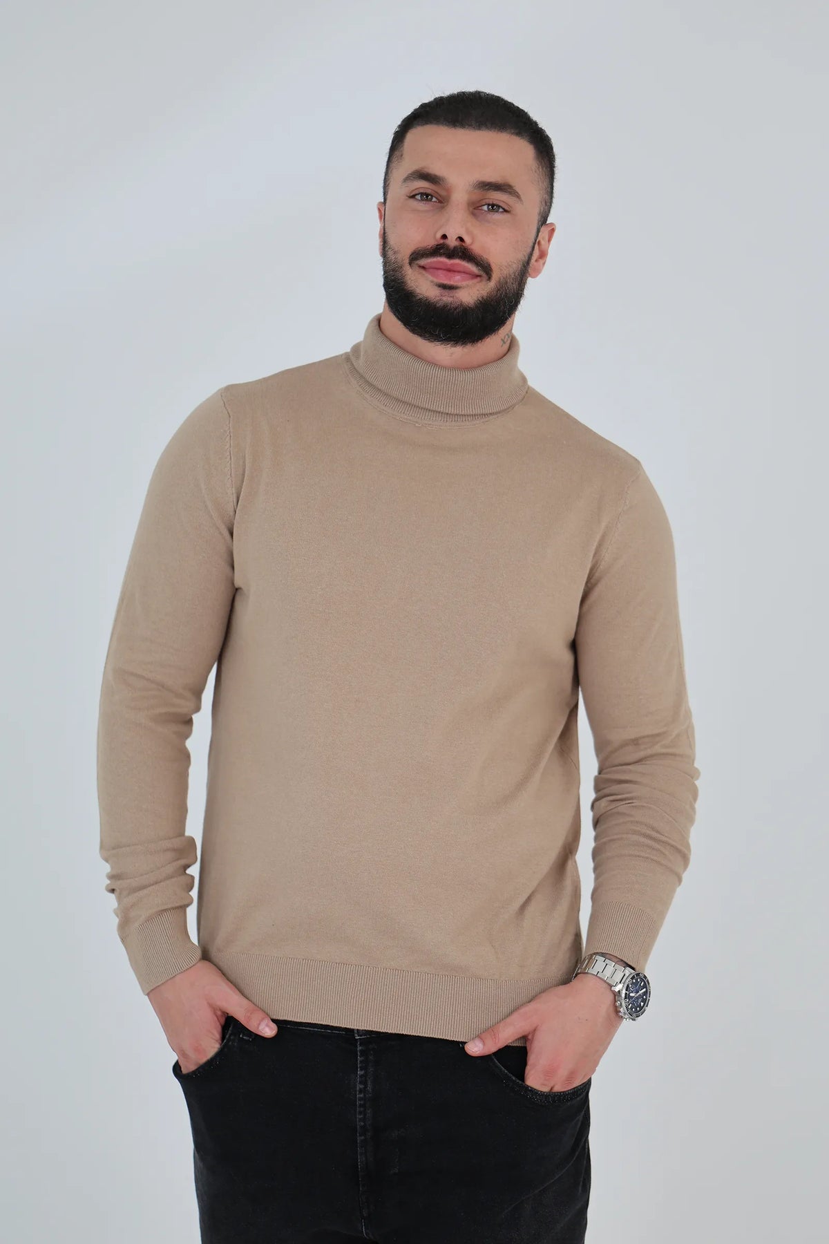 Rrollke classic roll neck