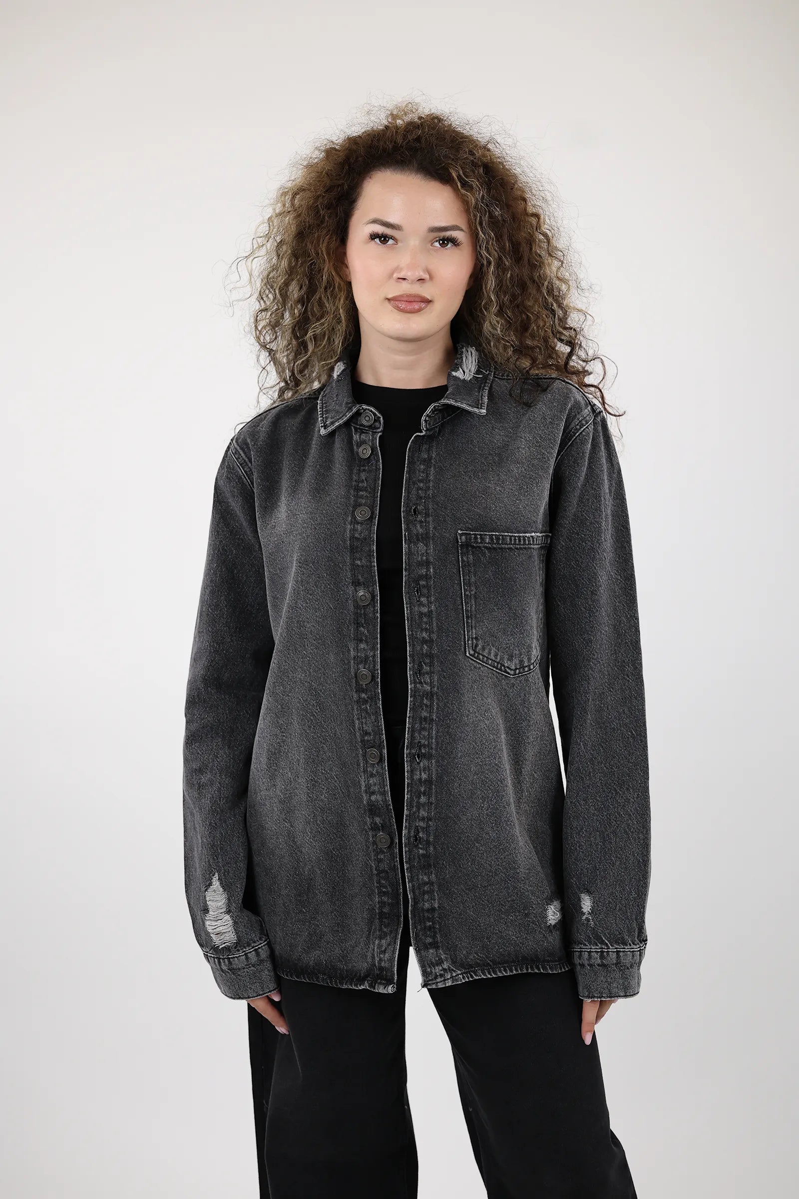 JAKNE GRAY DENIM