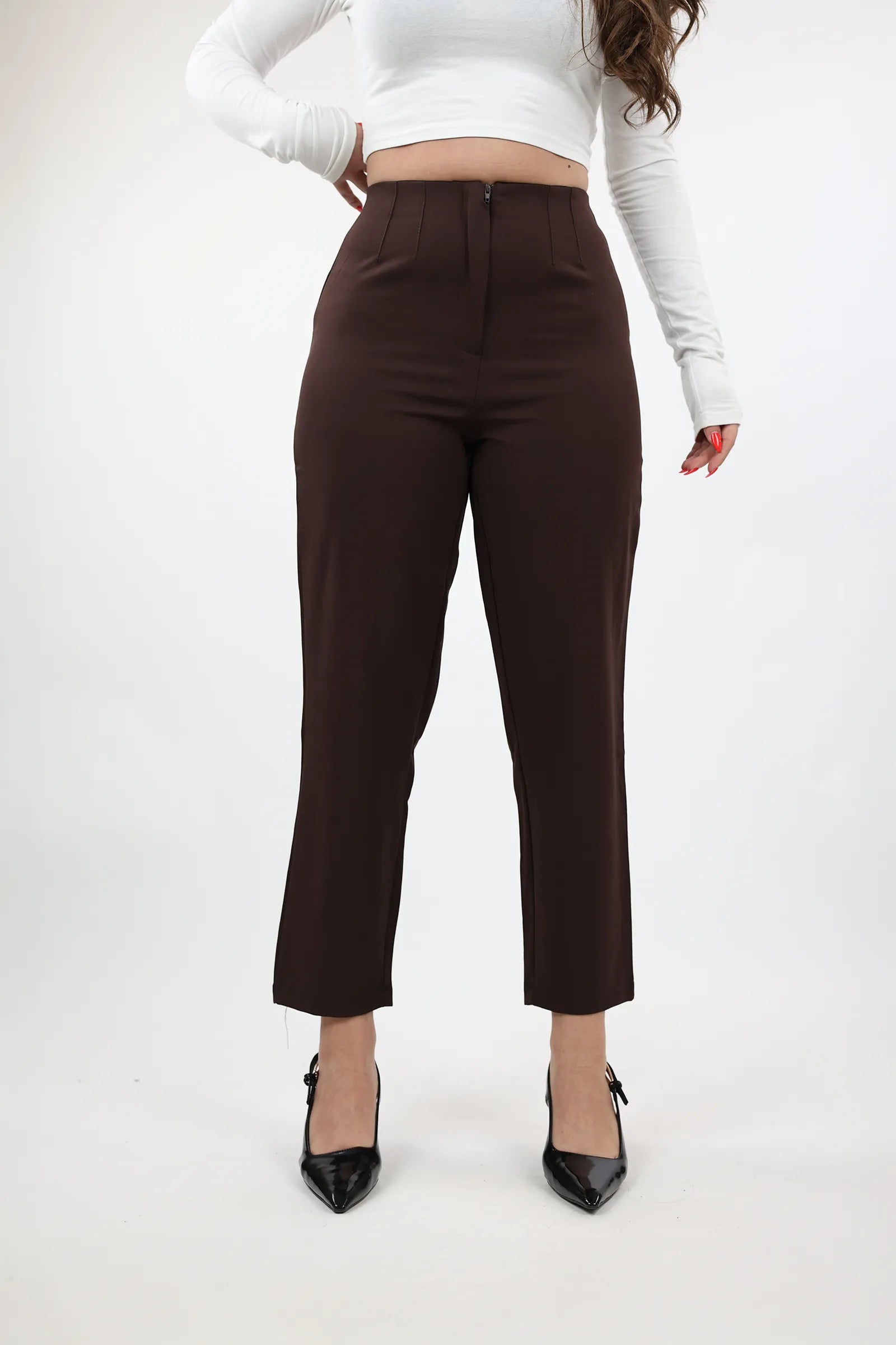 PANTALLONA Business High-Waist