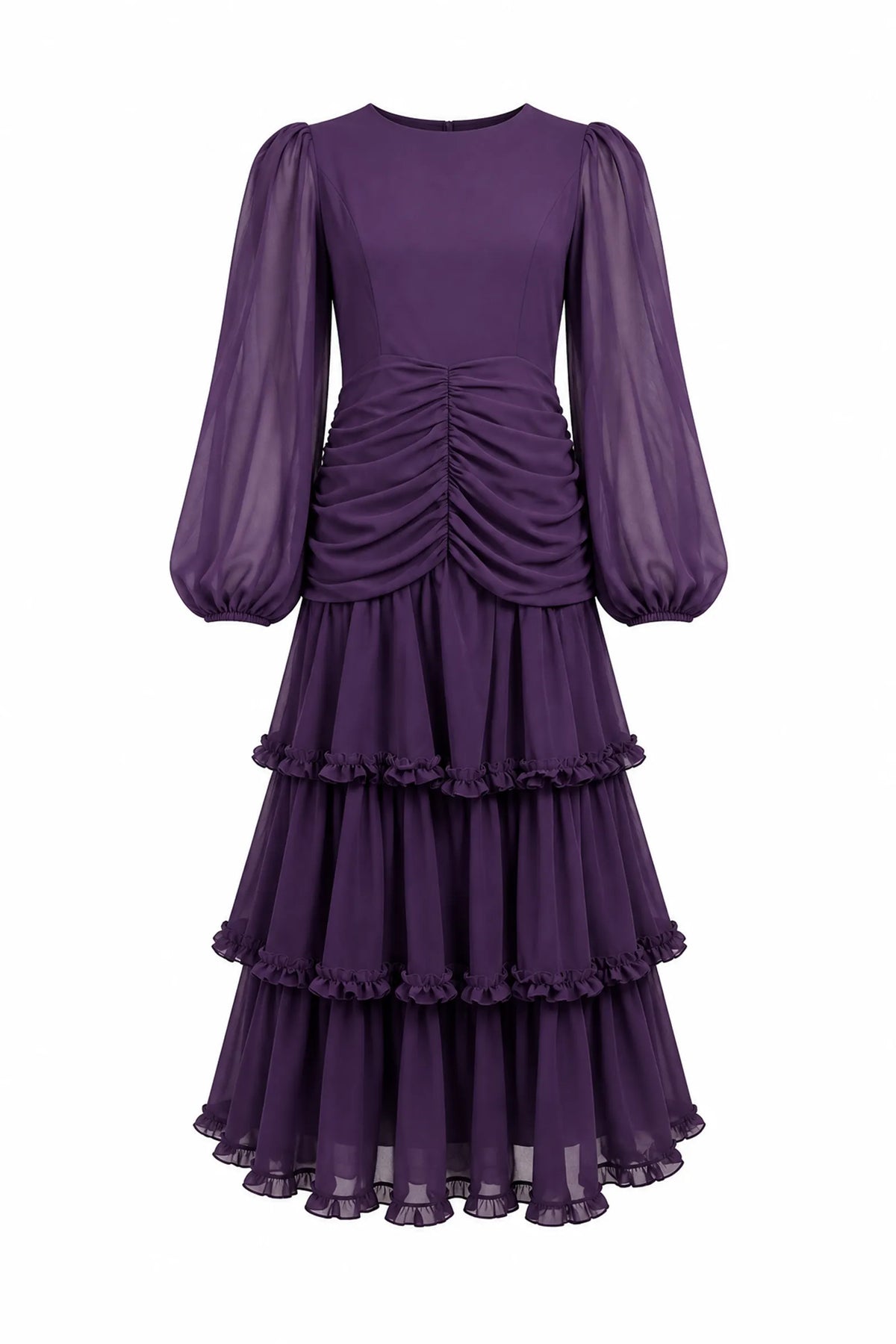Fustan drop-waist