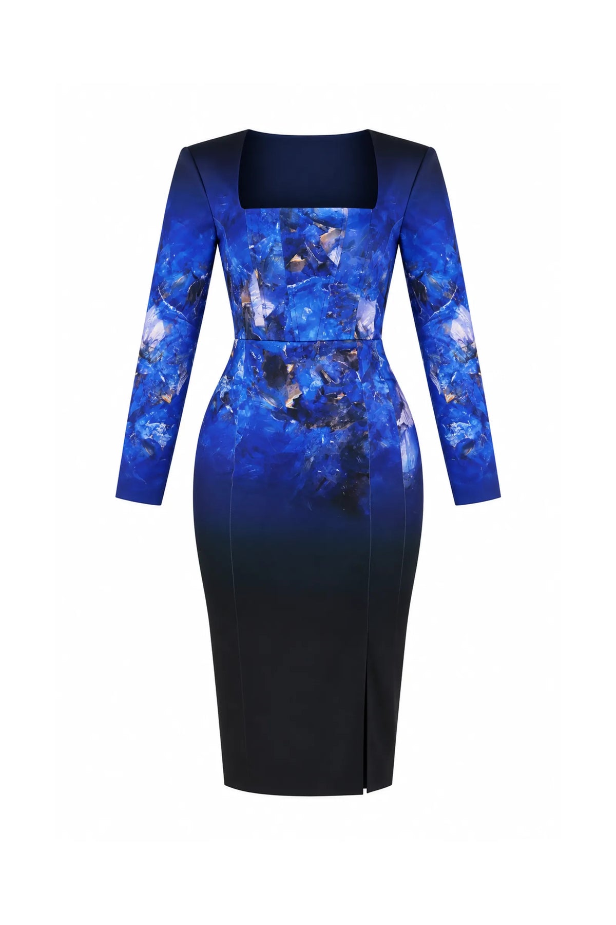 Fustan galaxy print