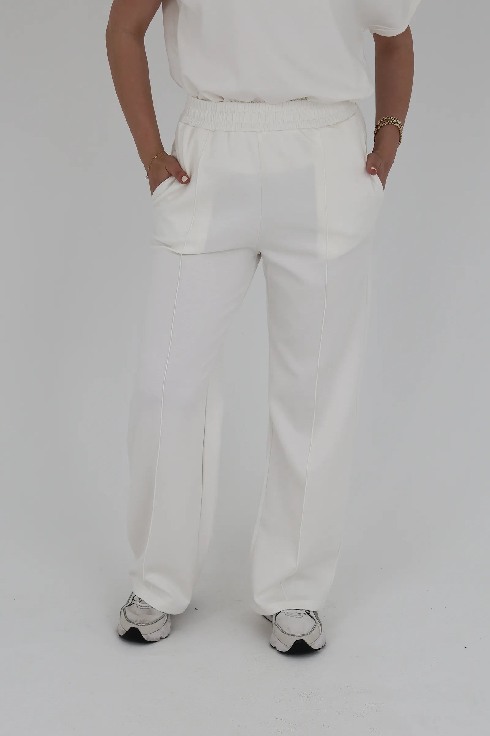 Trenerka wide leg joggers