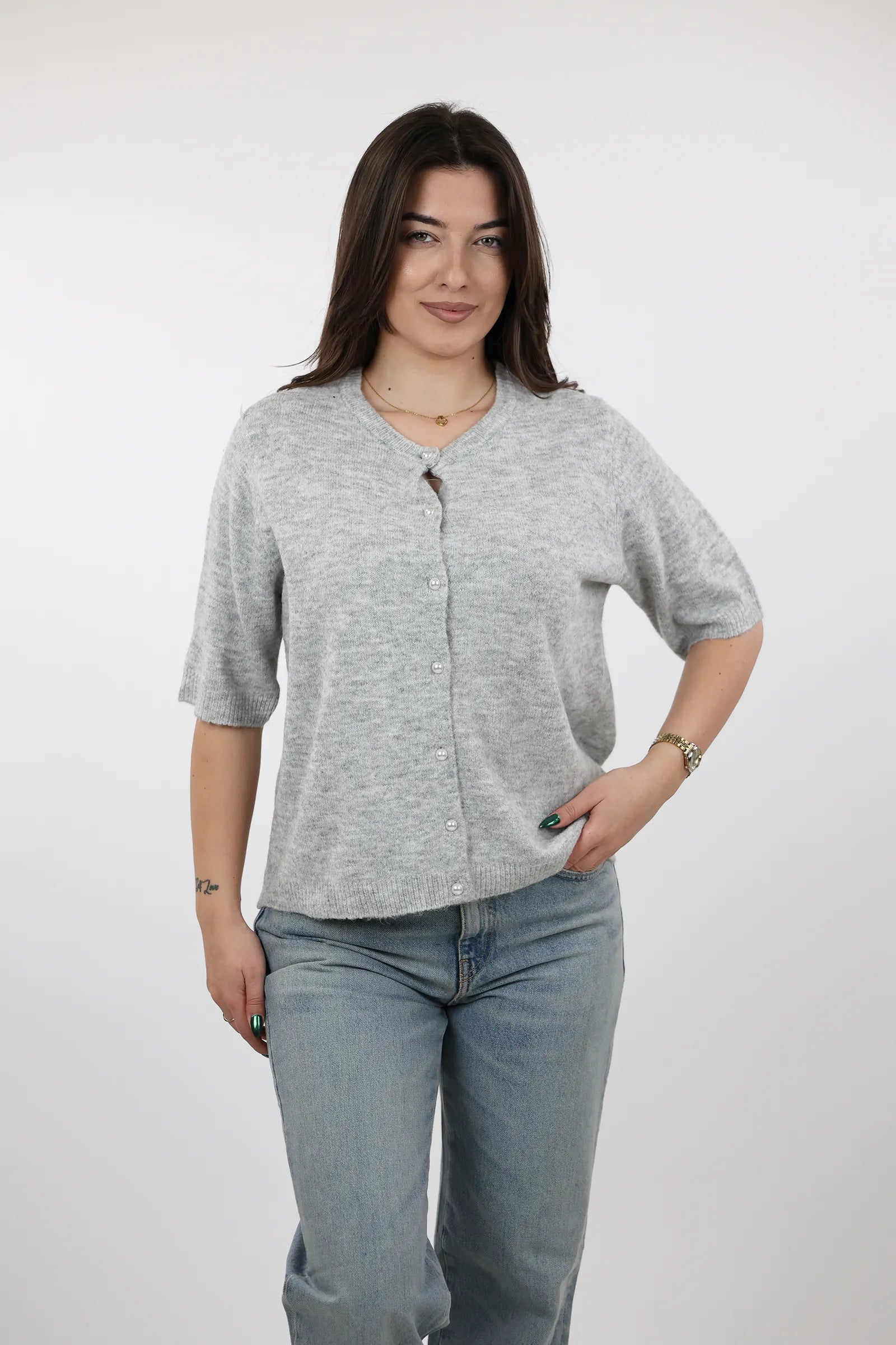 MAICË Button-Down Top