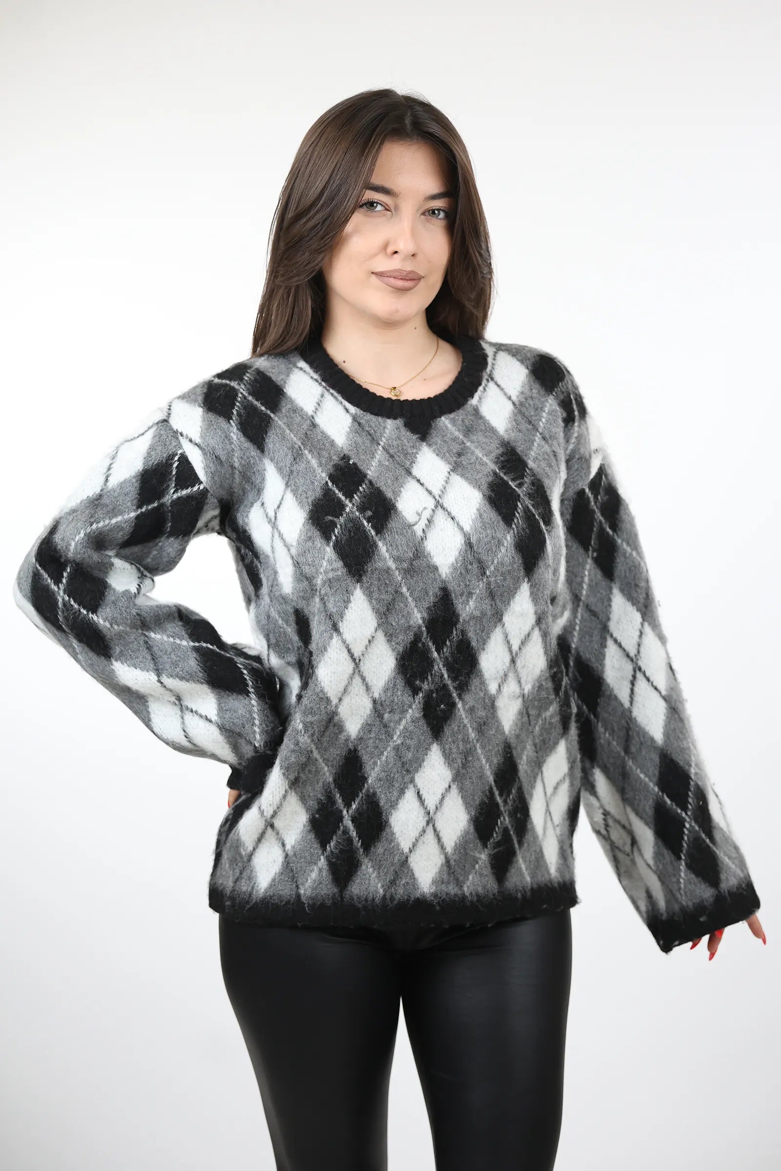 Xhemper diamond pattern