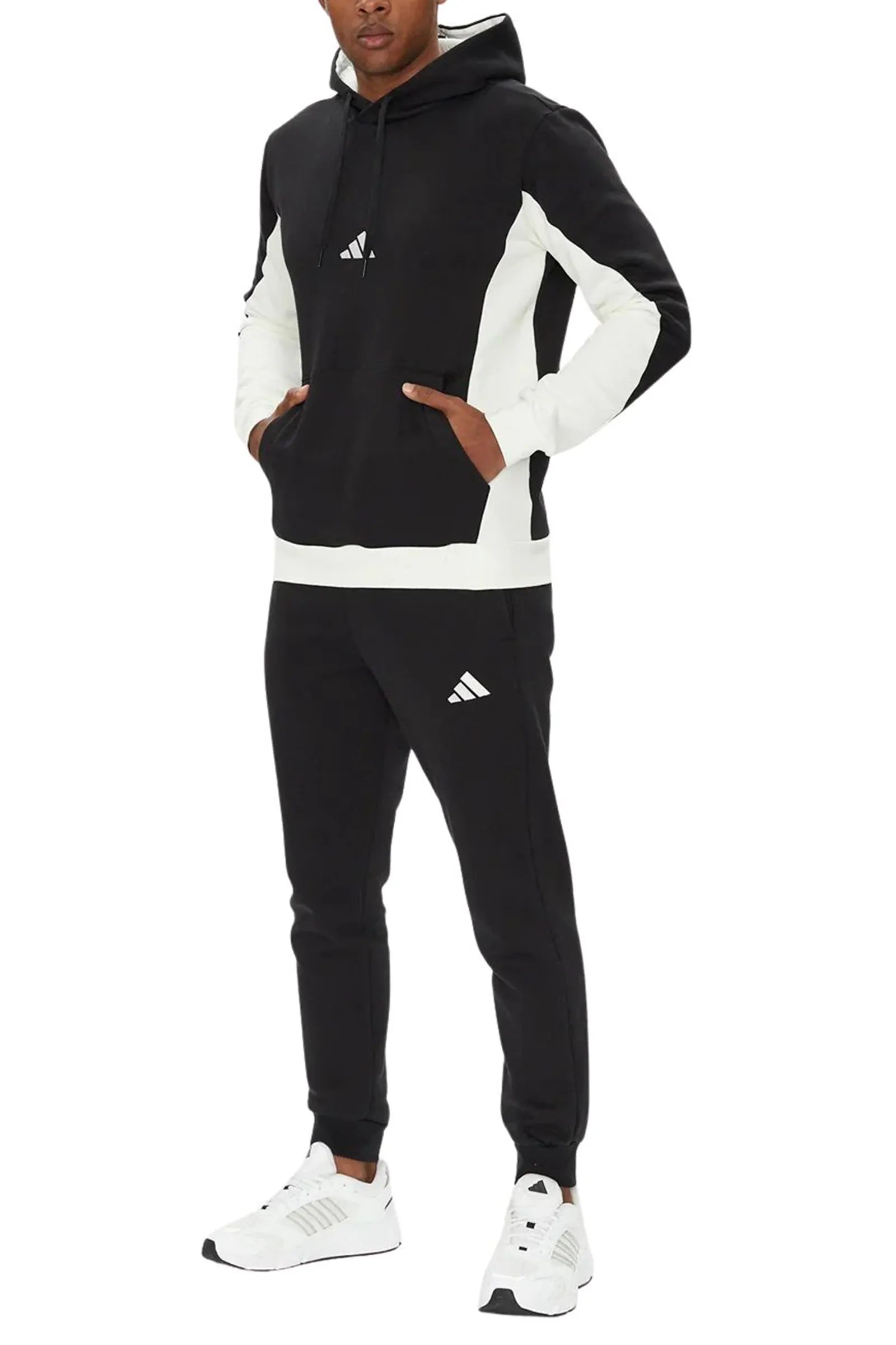 Set adidas Sportwear fleece Colorblock hooded KB5264