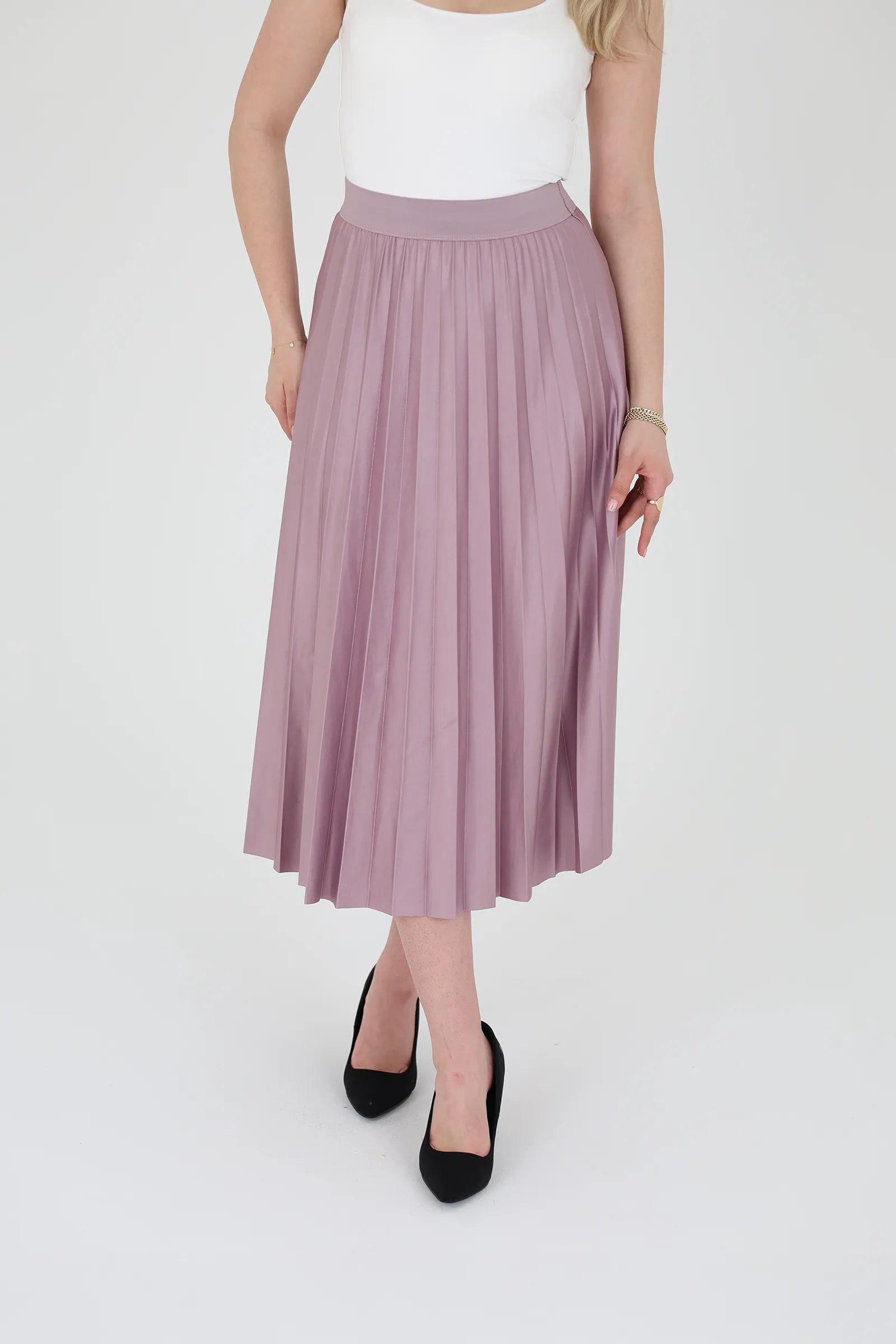 Fund pleated chiffon