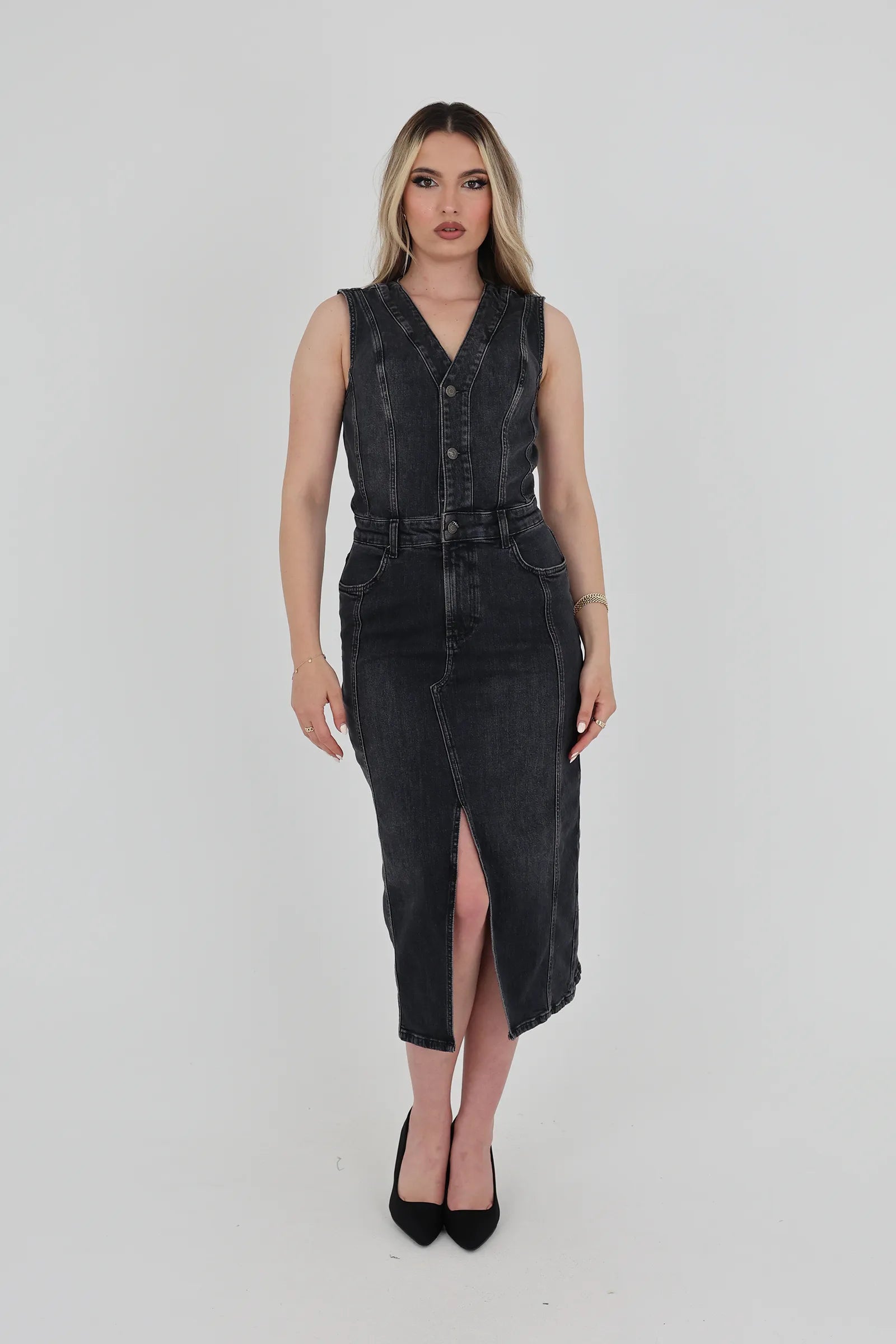 Fustan jeans