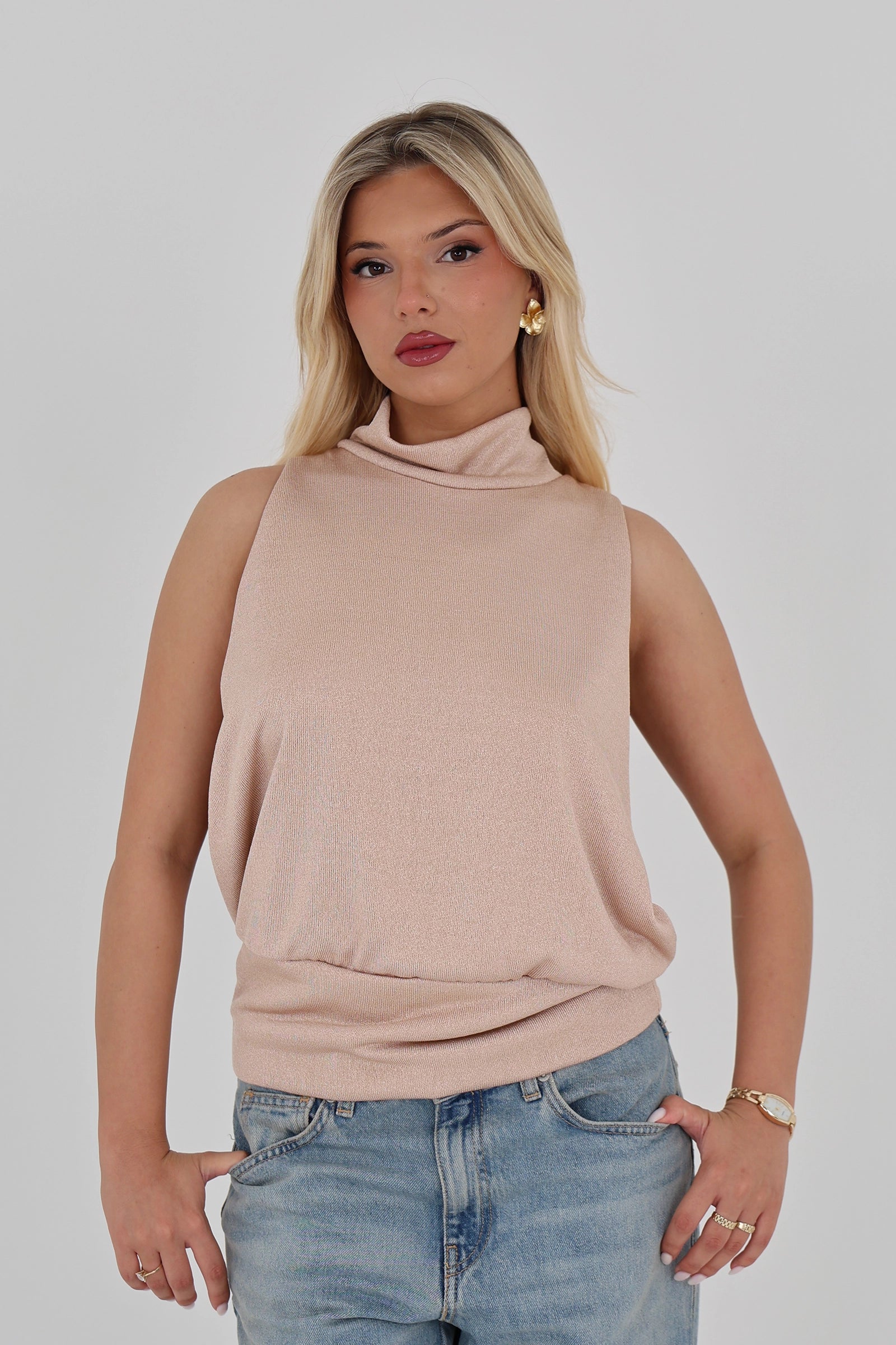 Maice high neck tank