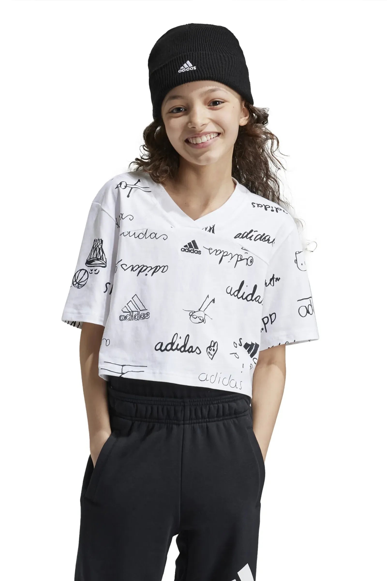 MAICË Brand Love Cropped Tee Kids