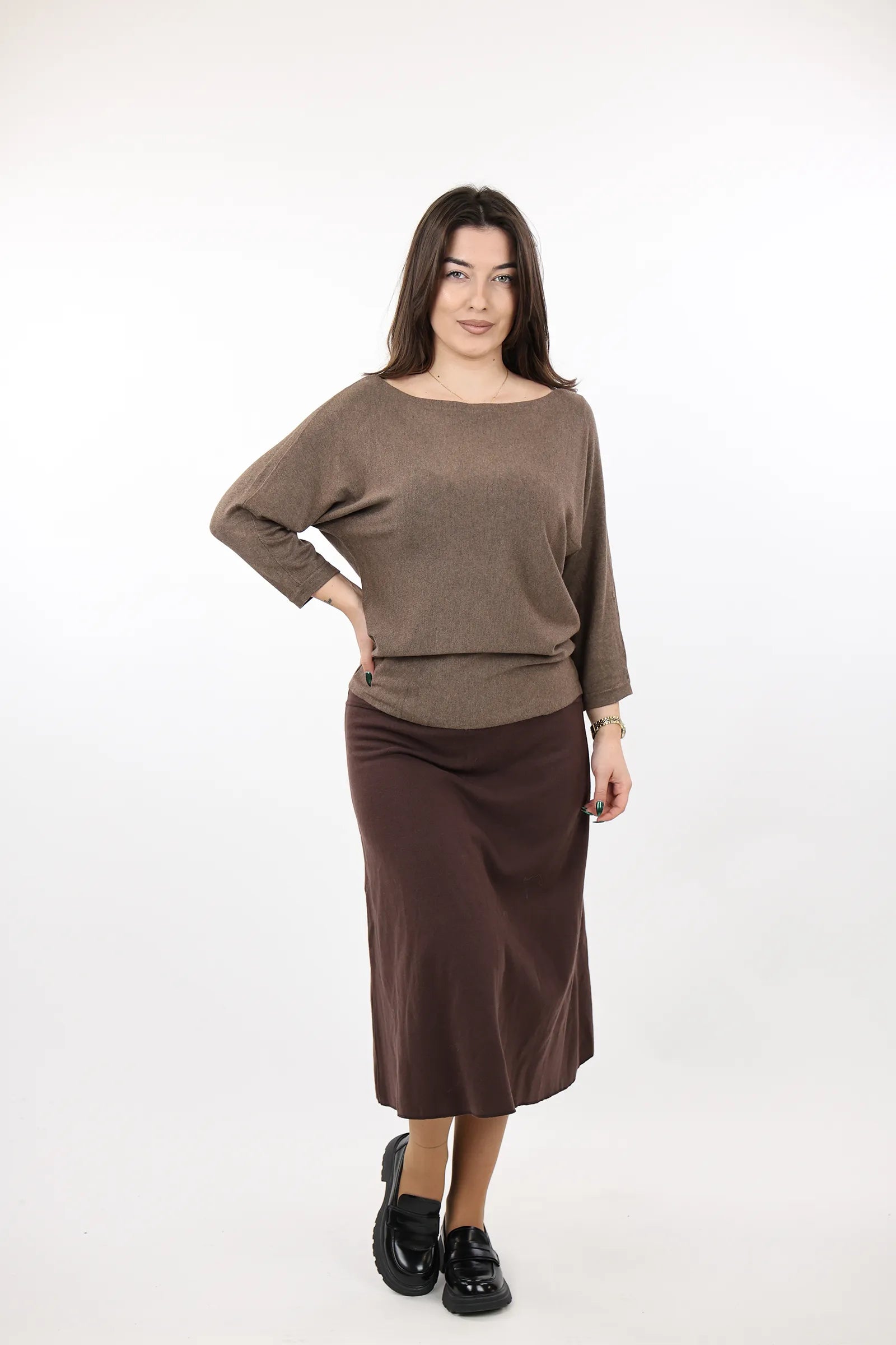 BLUZË Casual Knit Pullover