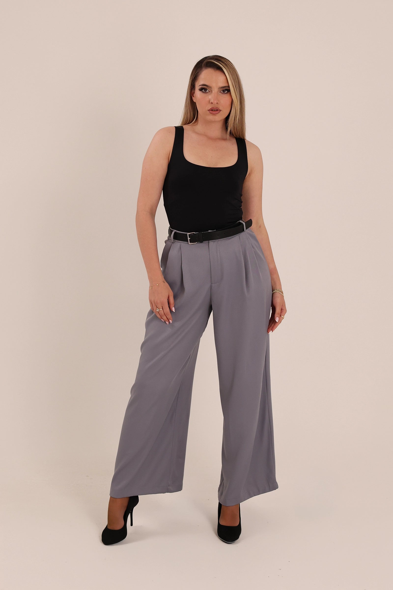 Pantallona flowy wide