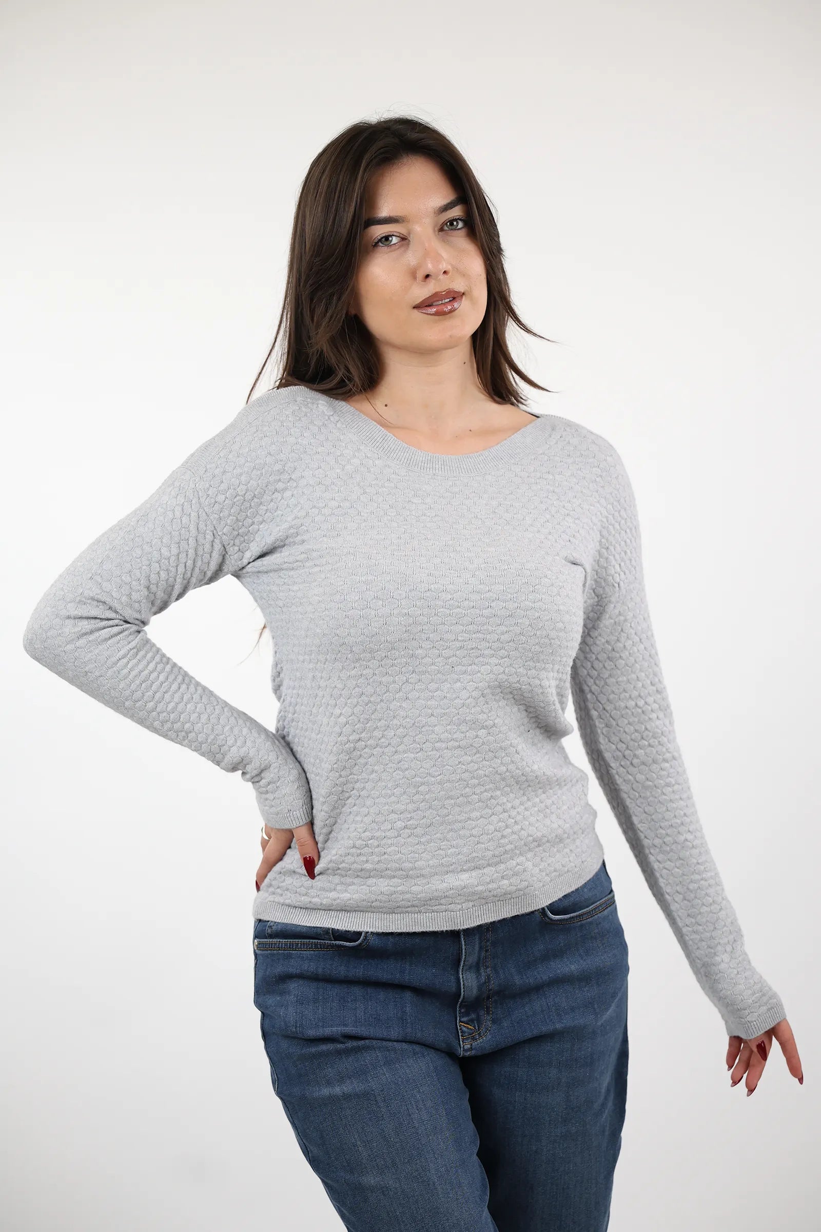 BLUZË Honeycomb Knit