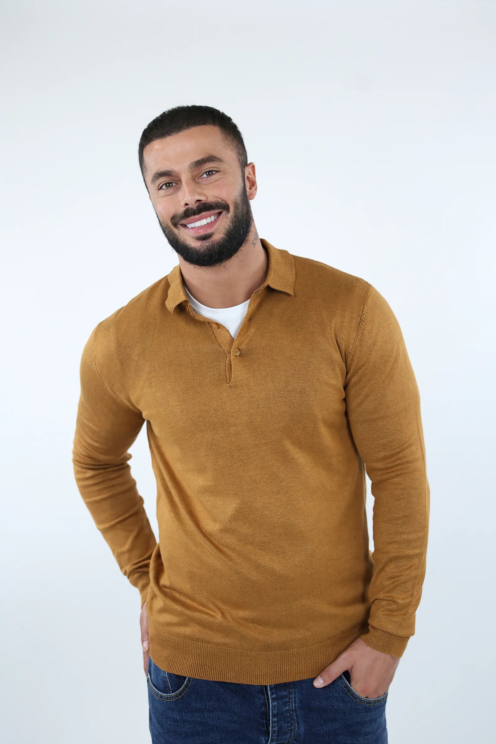 BLUZË MUSTARD POLO