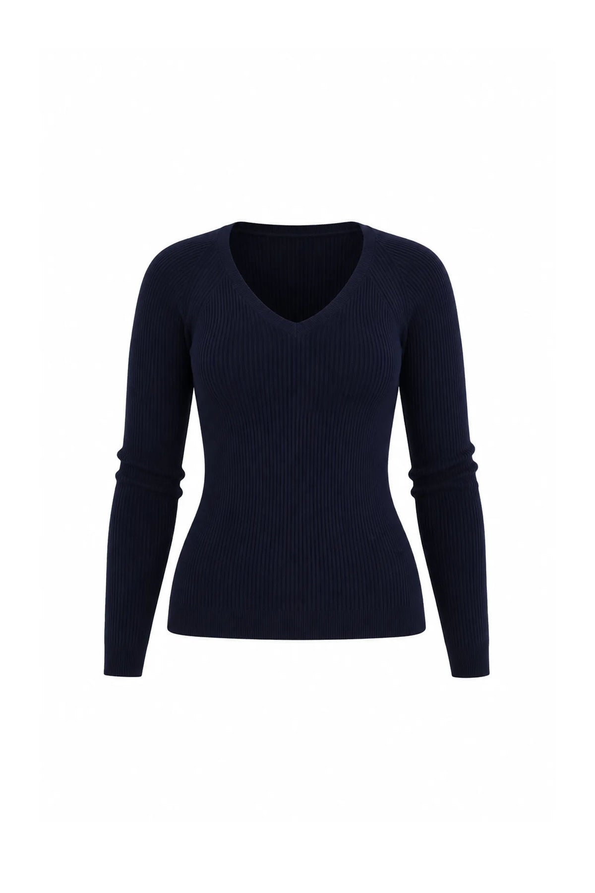 Bluze v-neck knit