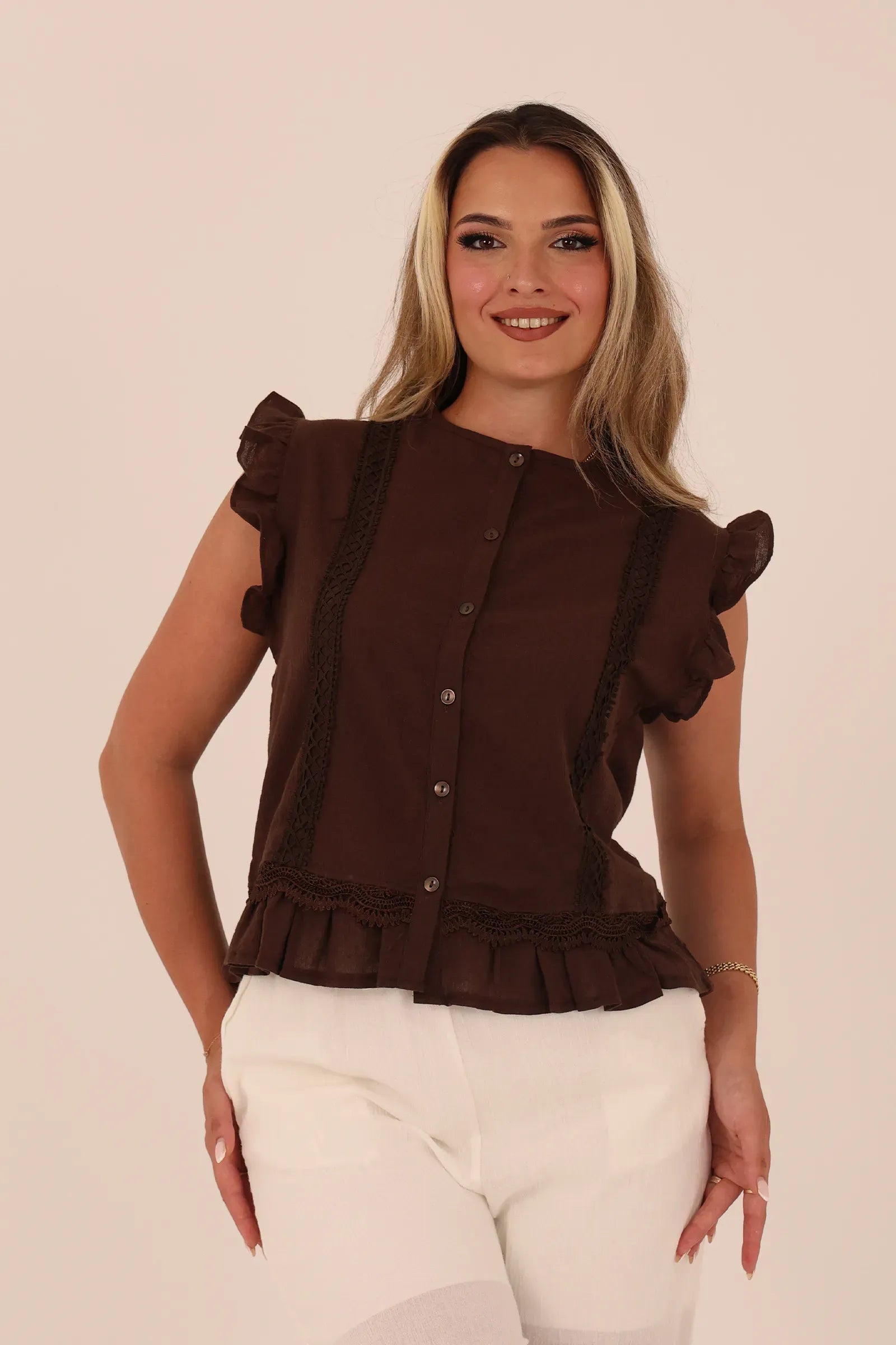 Kemishe boho ruffled