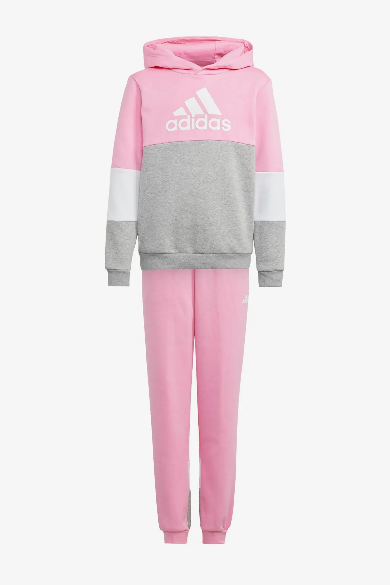 SET Adidas Boy's Tracksuit Colourblock Fleece HU0429