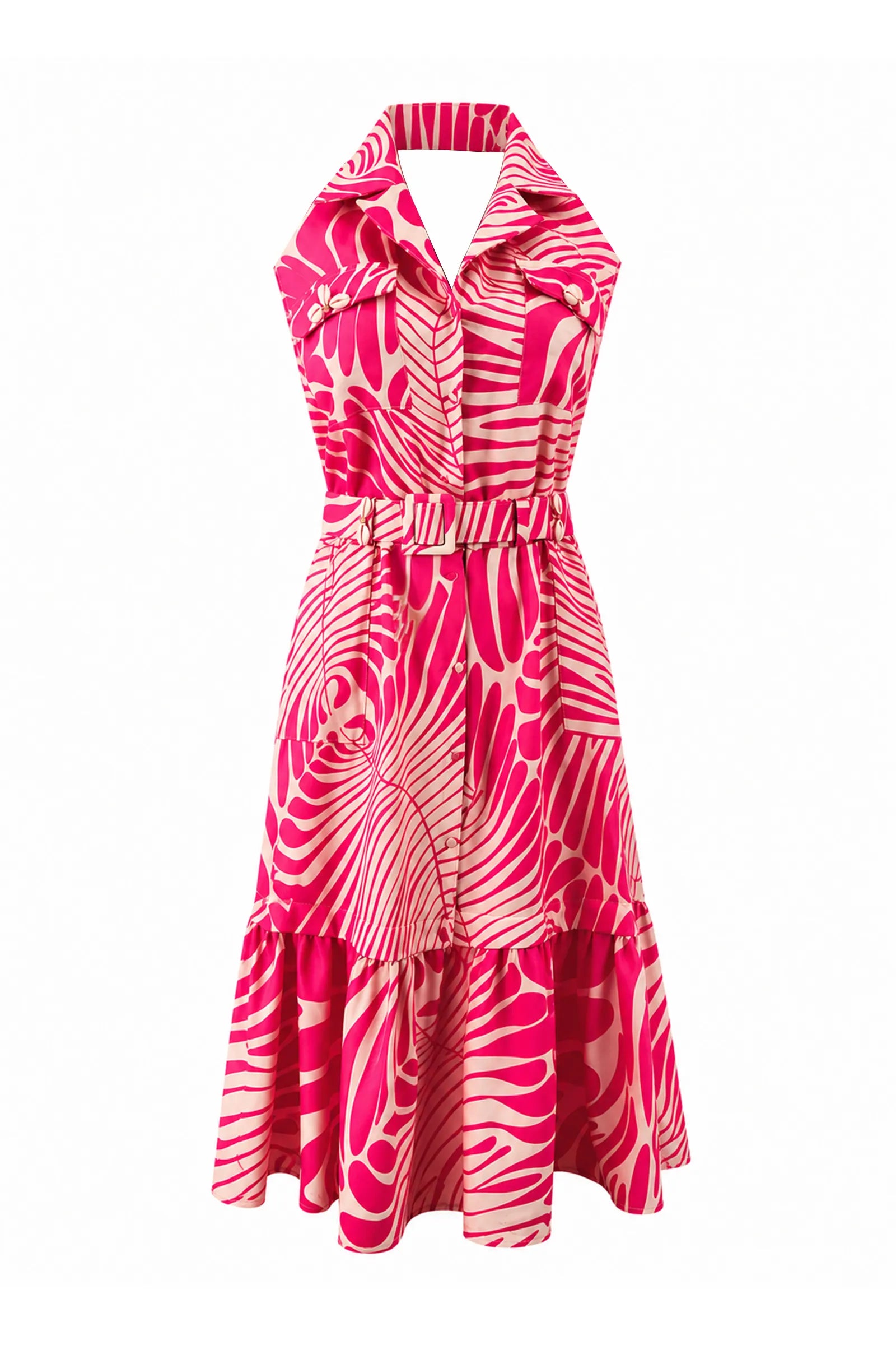 Fustan pink shell