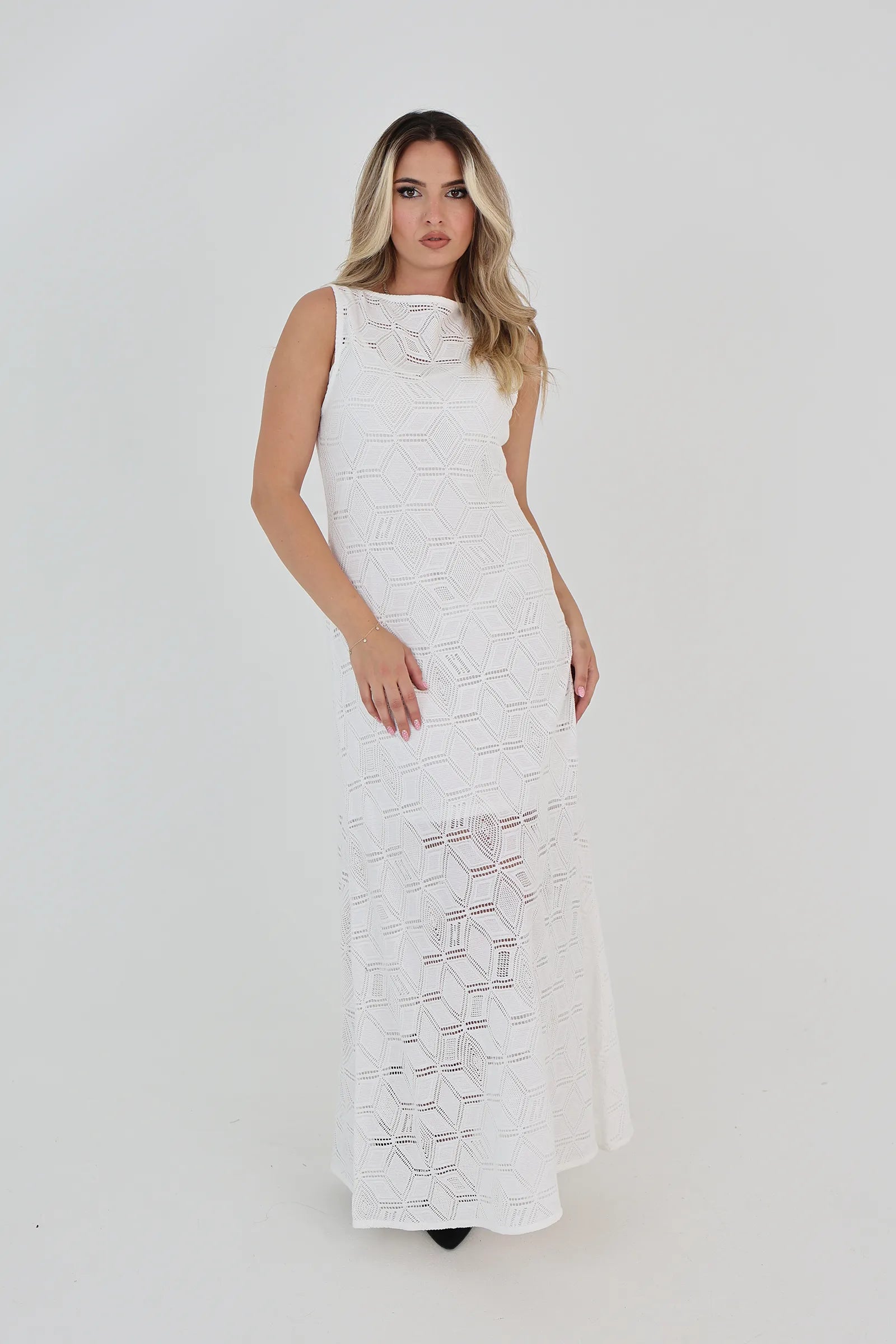 Fustan knit maxi