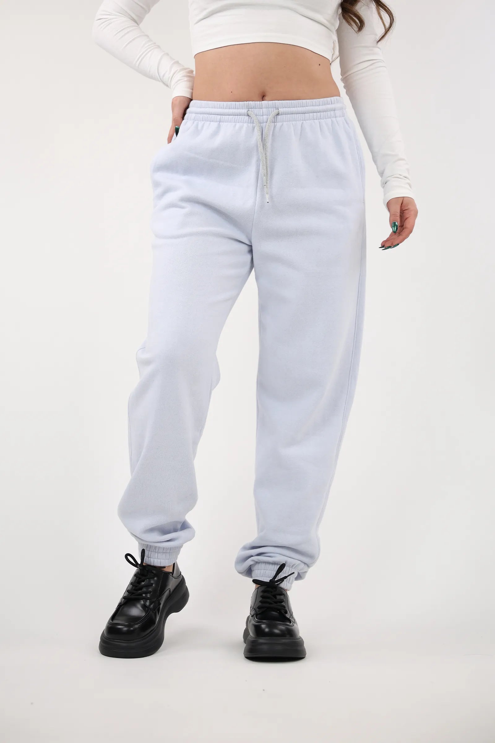 TRENERKA elastic waist fleece