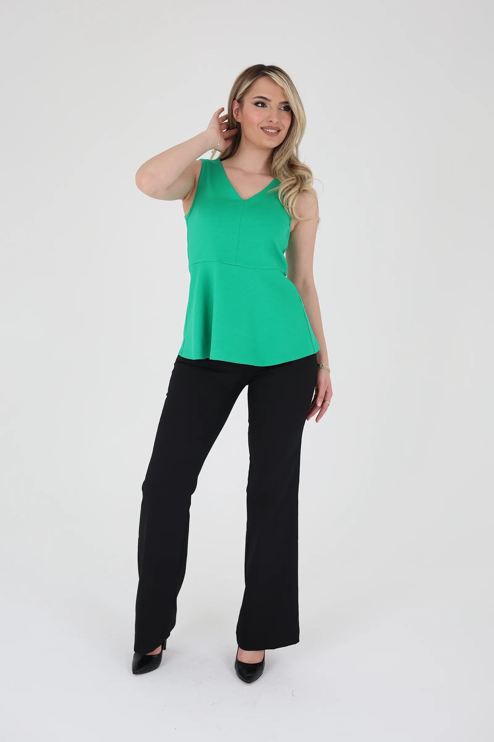 Maice peplum top