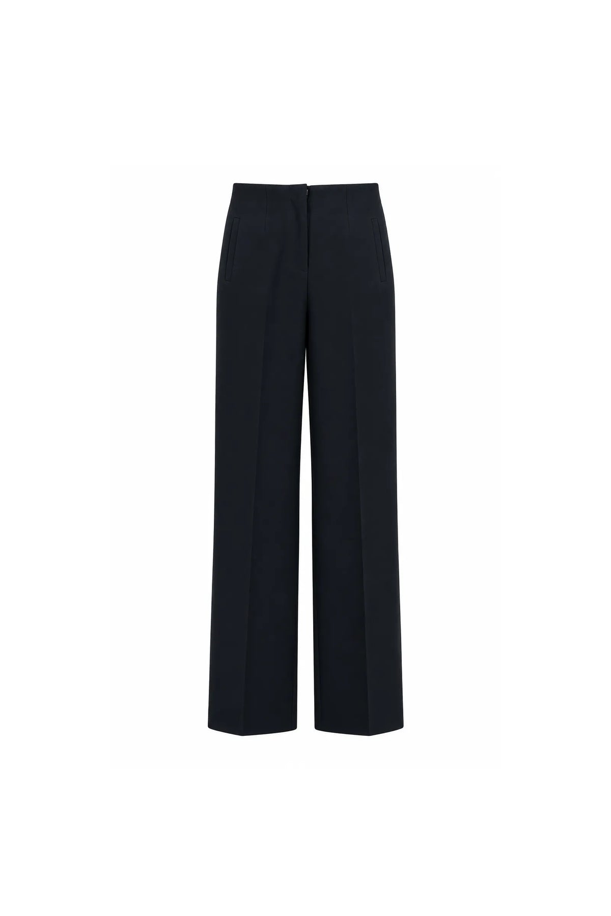 Pantallona wide-leg cropped