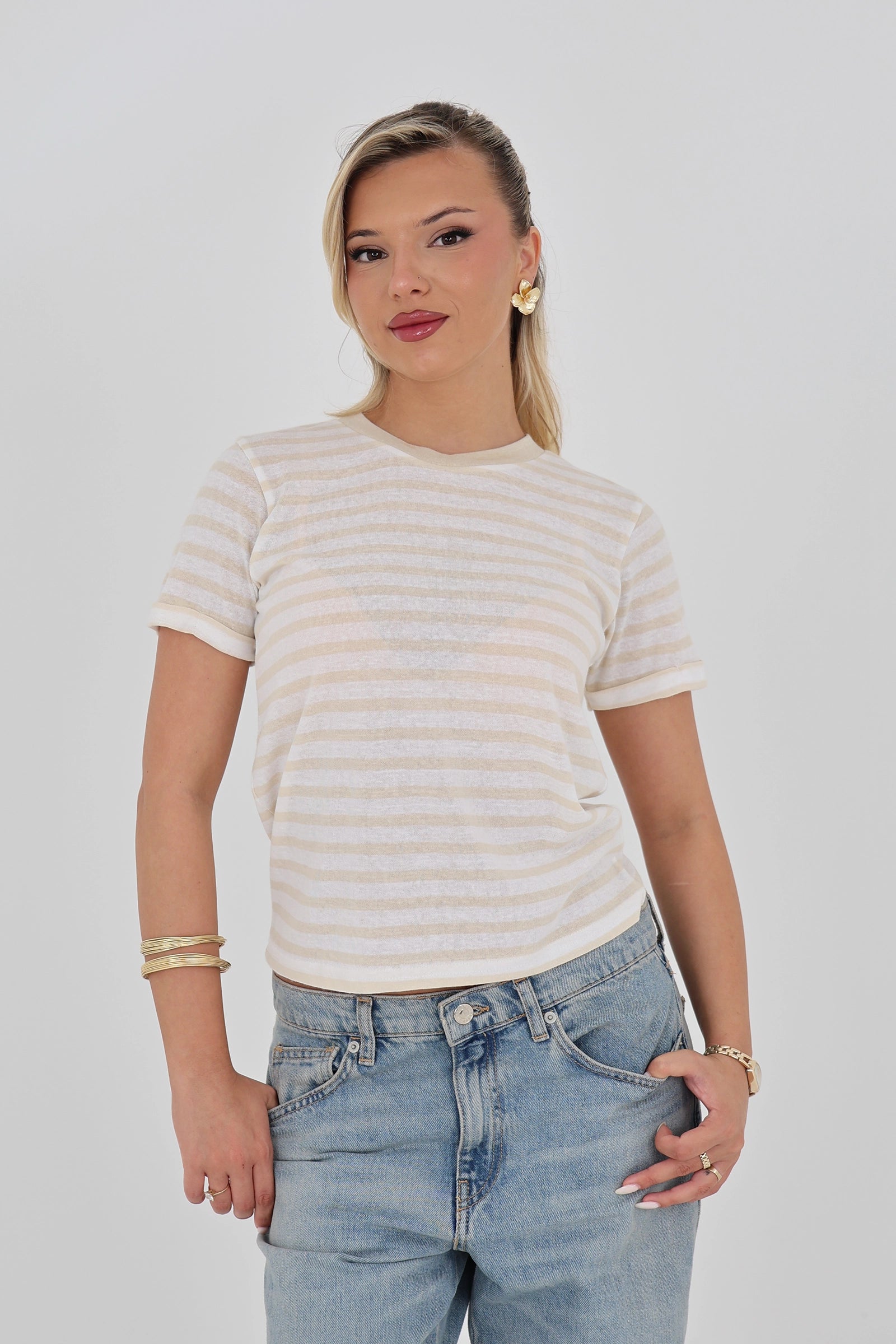 Maice striped ringer