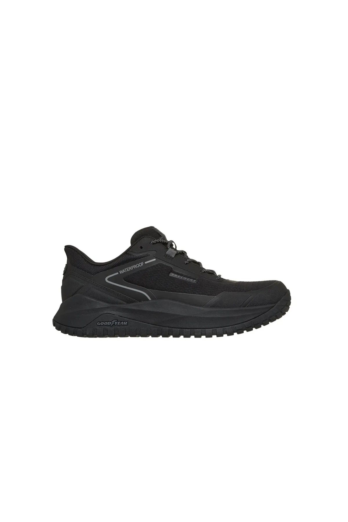 Skechers badger slip-ins black men waterproof 211367-BBK